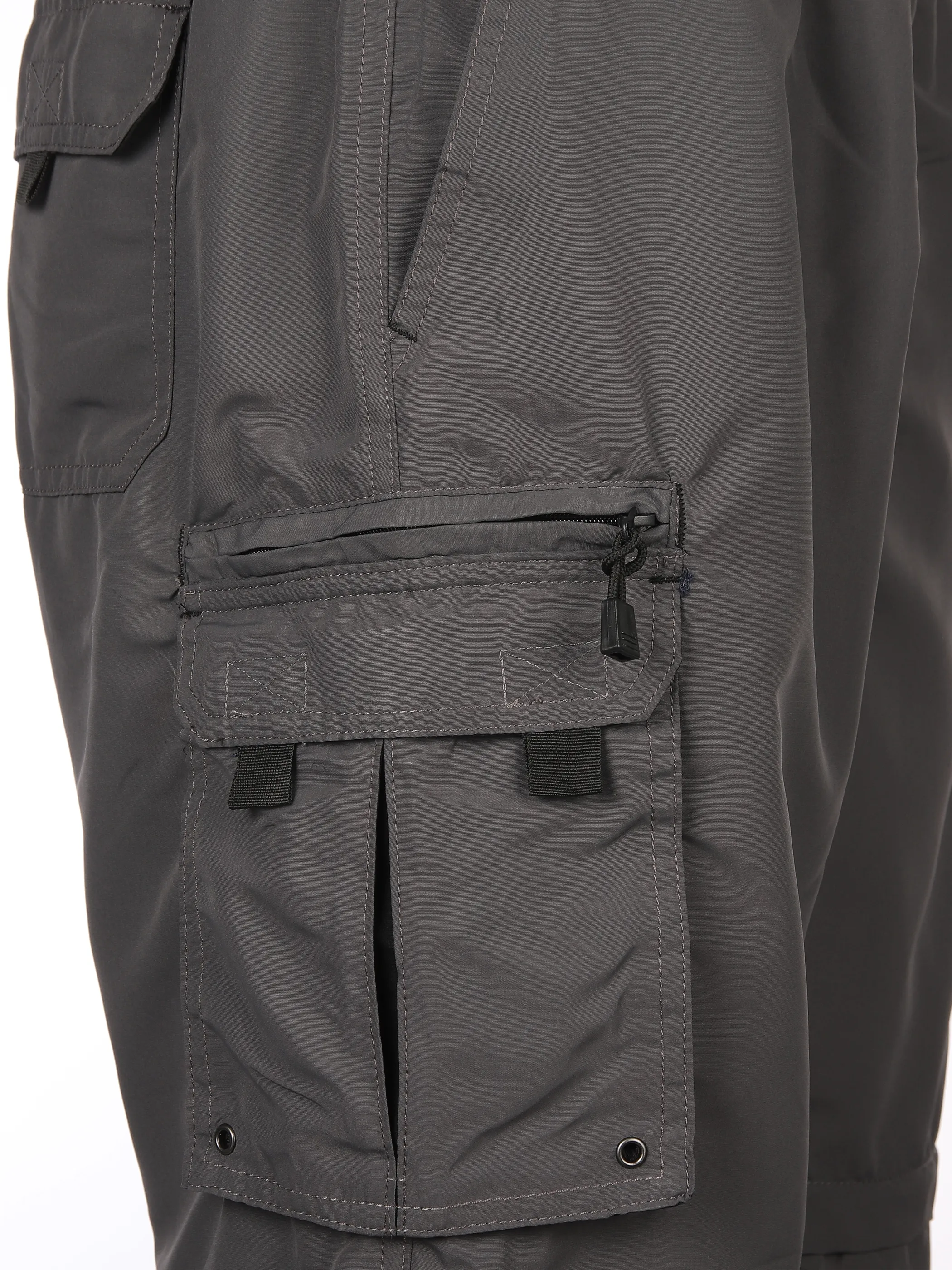 Worker He. Zipp-Off Caprishort 3/4 Grau 890476 GRAPHIT 4