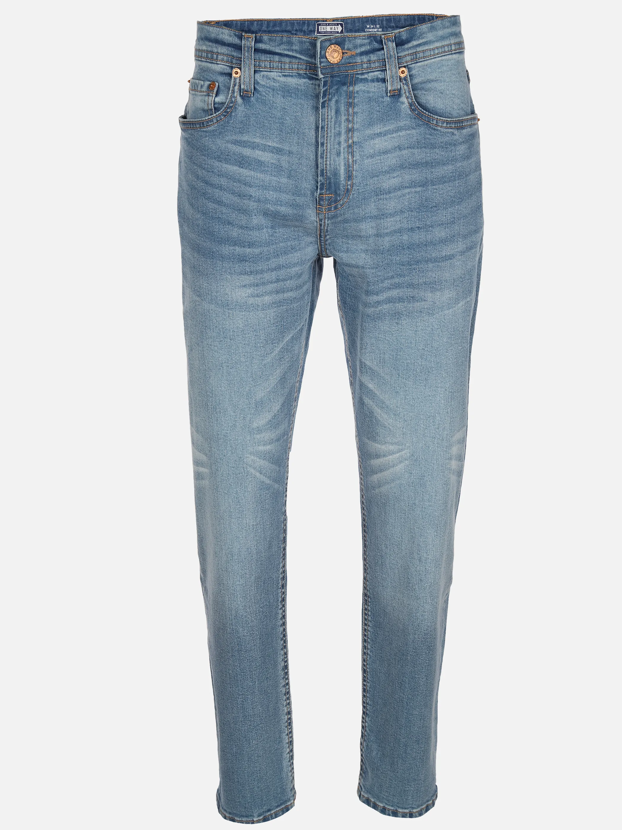 One Way YF-He- Five- Pocket Jeans Blau 891521 BLUE 1 One Way YF-He- Five- Pocket Jeans Blau 891521 BLUE 1