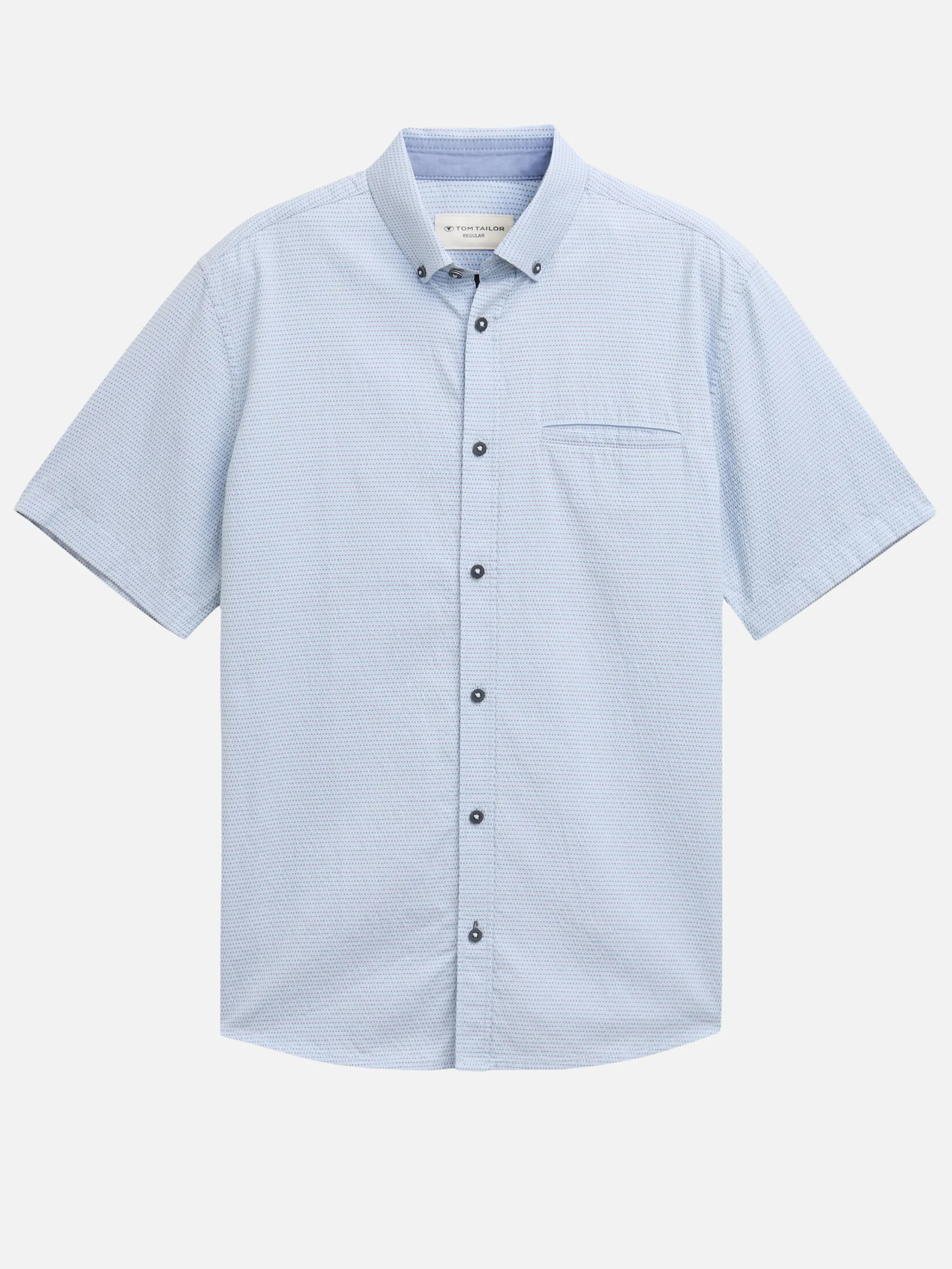 Tom Tailor 1046077 structured shirt Blau 910668 37947 1 Tom Tailor 1046077 structured shirt Blau 910668 37947 1