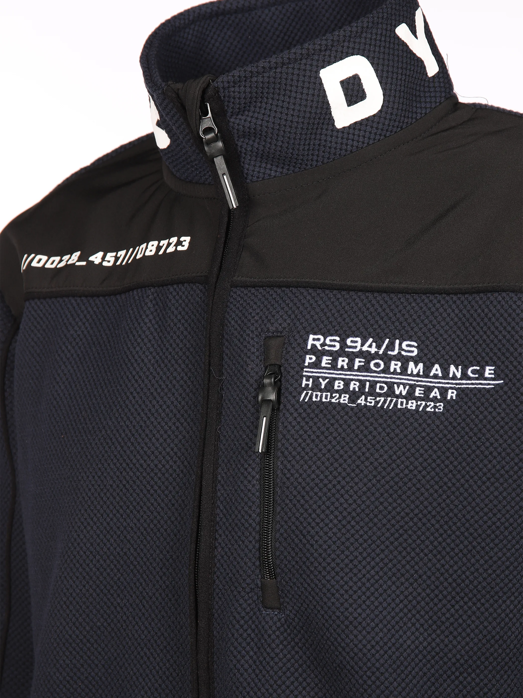 Jim Spencer He. Fleecejacke RV Appli Blau 888352 NAVY 4 Jim Spencer He. Fleecejacke RV Appli Blau 888352 NAVY 4