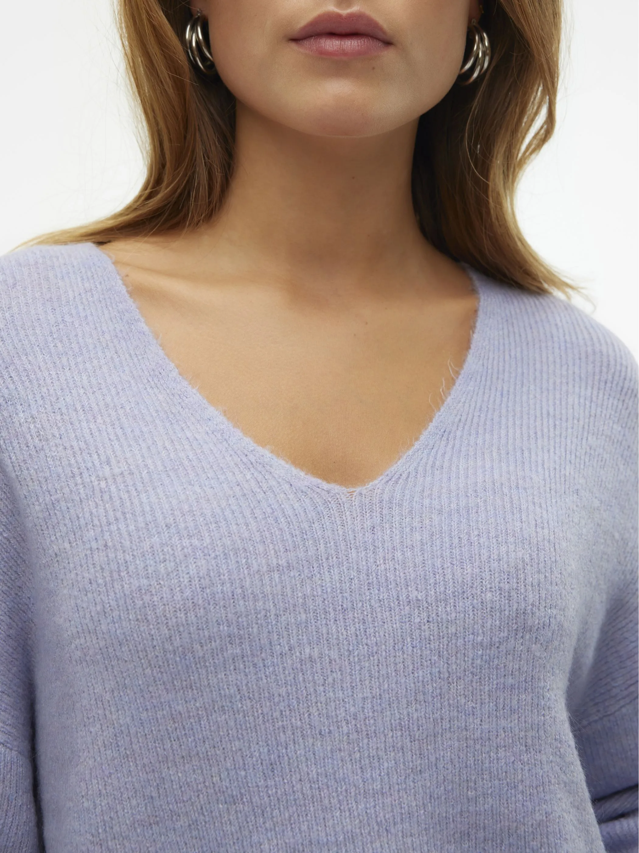 Vero Moda 10233357 VMCREWLEFILE LS V-NEC Lila 842583 211251002 3 Vero Moda 10233357 VMCREWLEFILE LS V-NEC Lila 842583 211251002 3