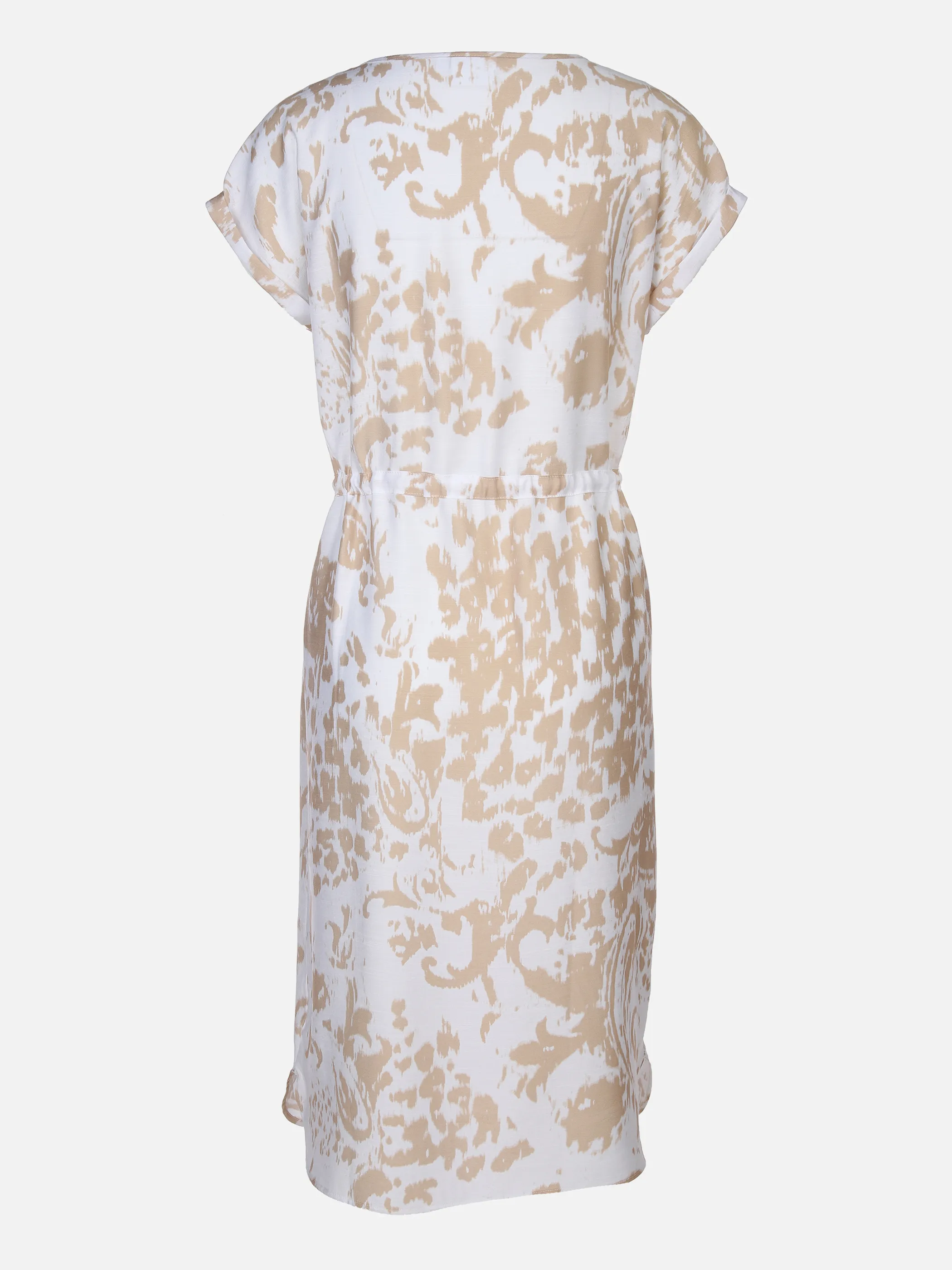 Lisa Tossa Da-Kleid mit Bindeband Weiß 874342 WEIß/CAMEL 2 Lisa Tossa Da-Kleid mit Bindeband Weiß 874342 WEIß/CAMEL 2