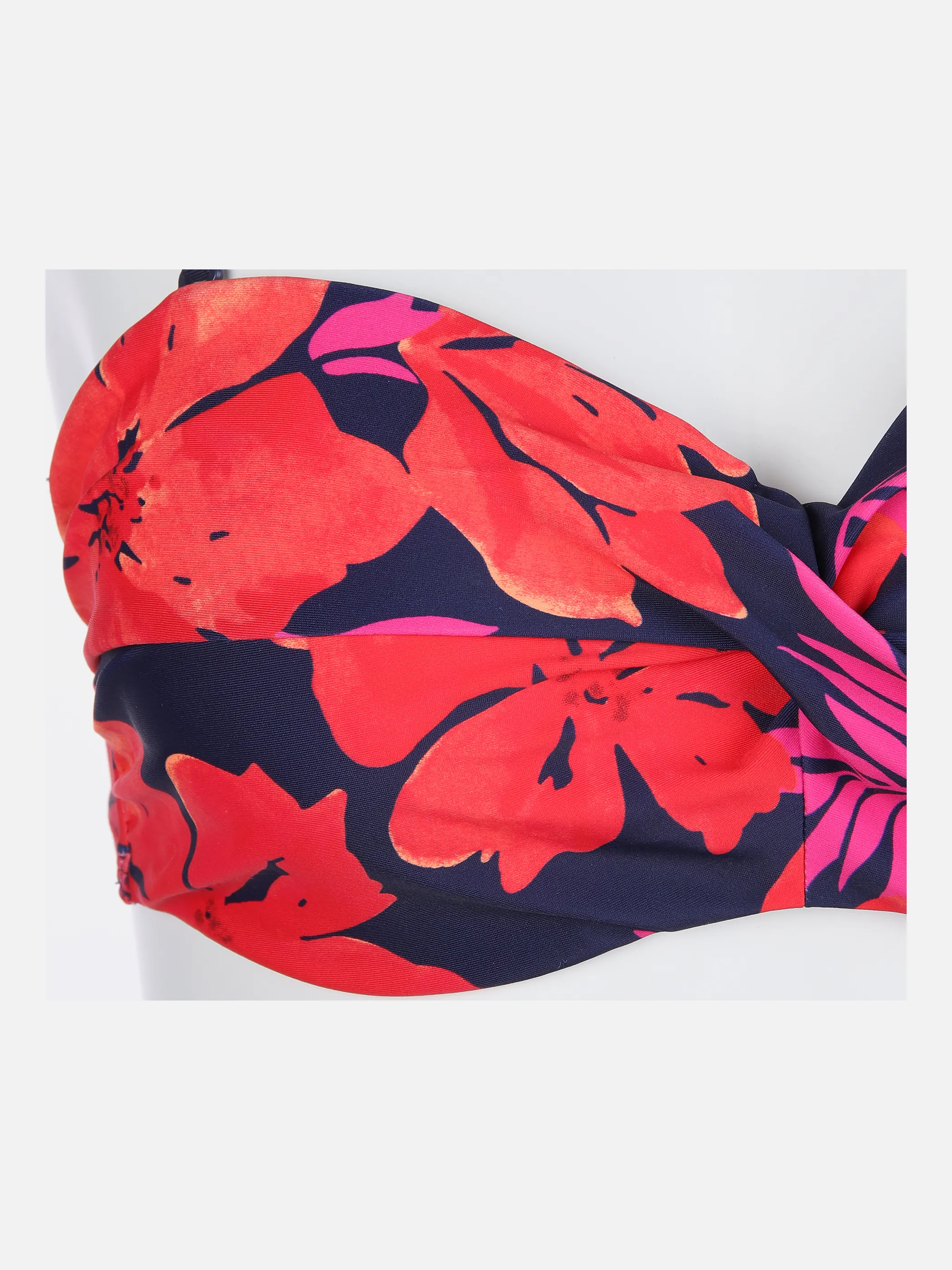 Grinario Sports Da-Bandeau-Top Blau 863006 NAVY/PINK 3