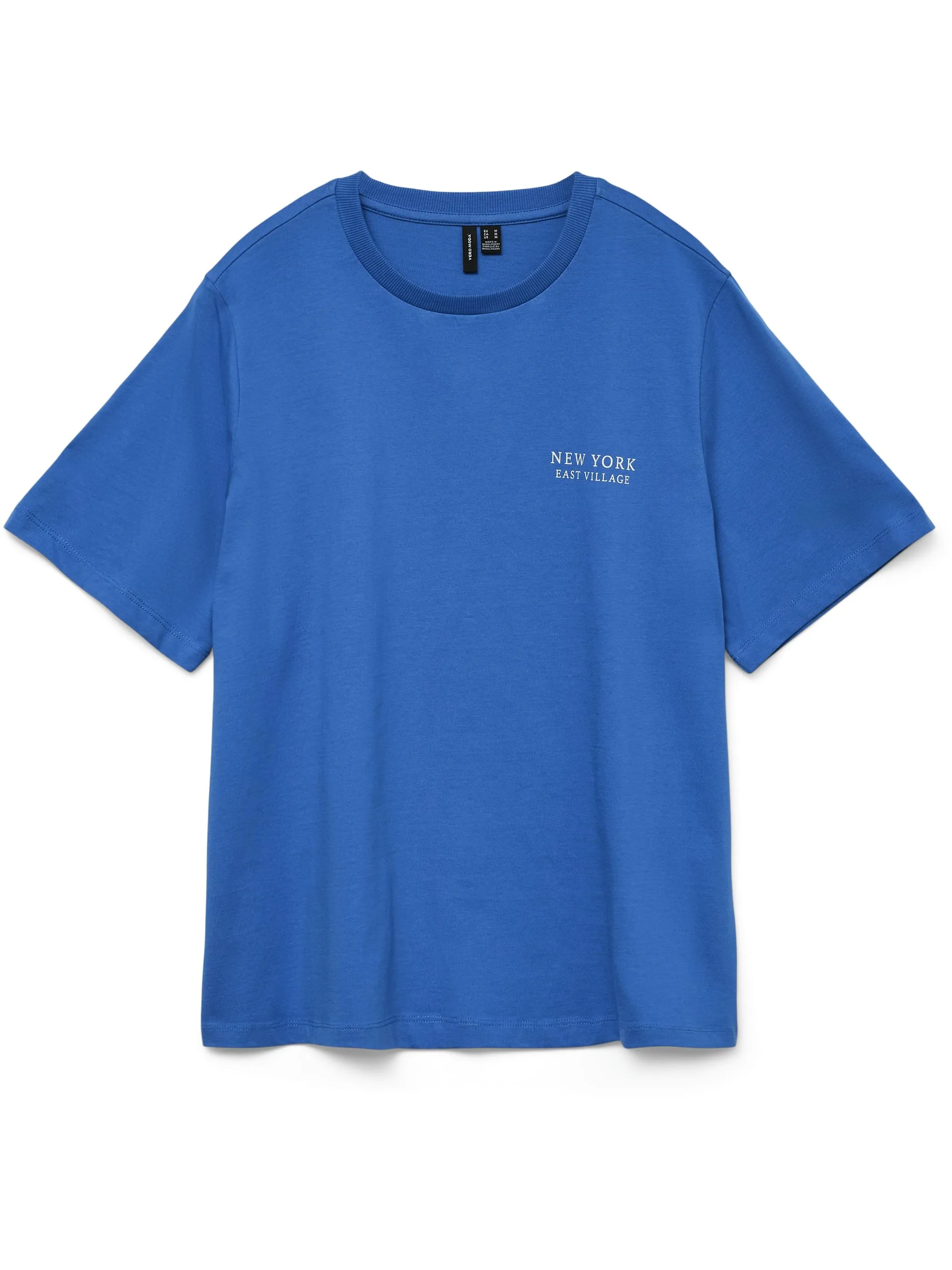 Vero Moda 10338502 VMYVONNE CATY SS TOP Blau 922152 236195003 5