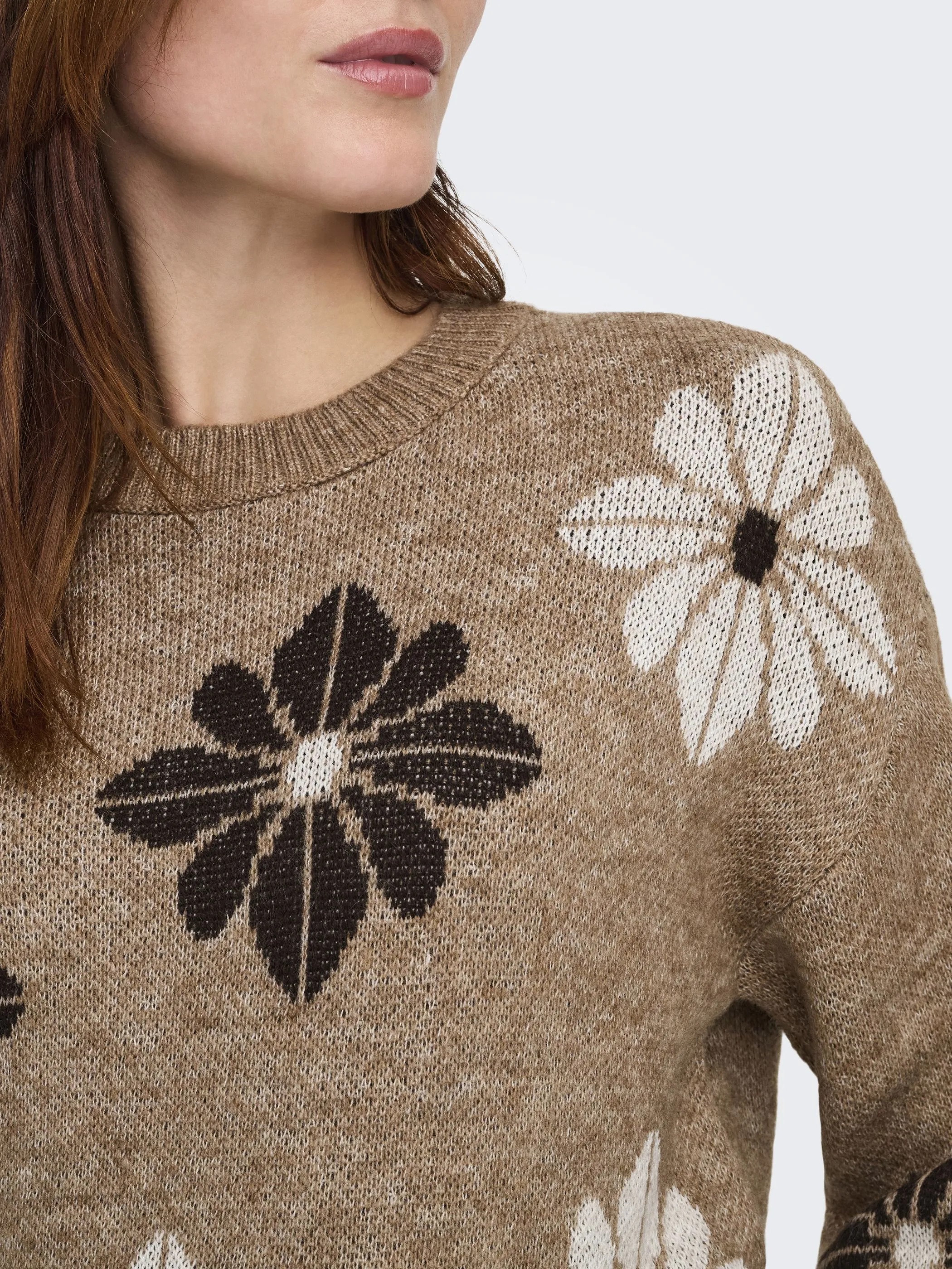 Only 15341925 ONLFREESIA LS FLOWER Braun 924624 227035005 5