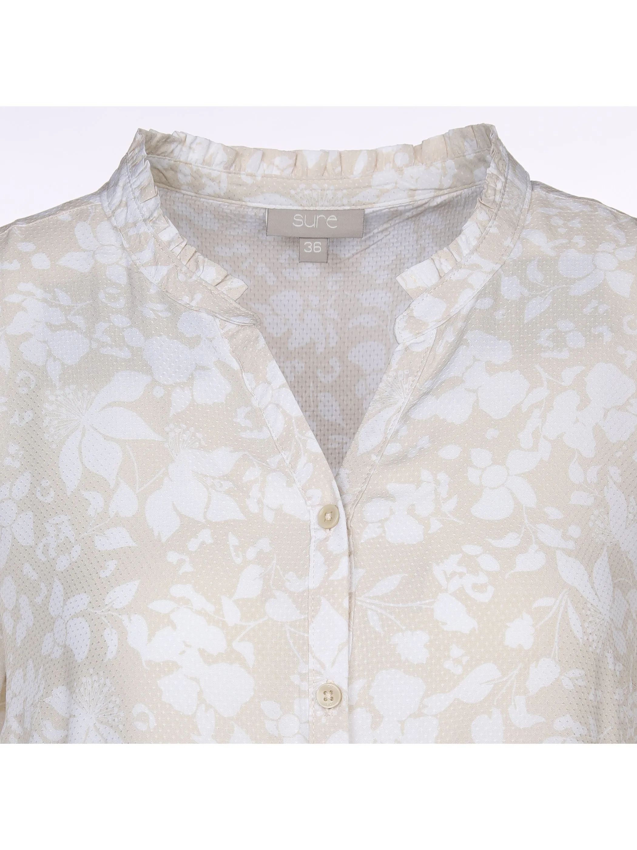 Sure Da-Midi-Kleid m.Print und 1/2 Beige 876909 PRINT 2 3 Sure Da-Midi-Kleid m.Print und 1/2 Beige 876909 PRINT 2 3