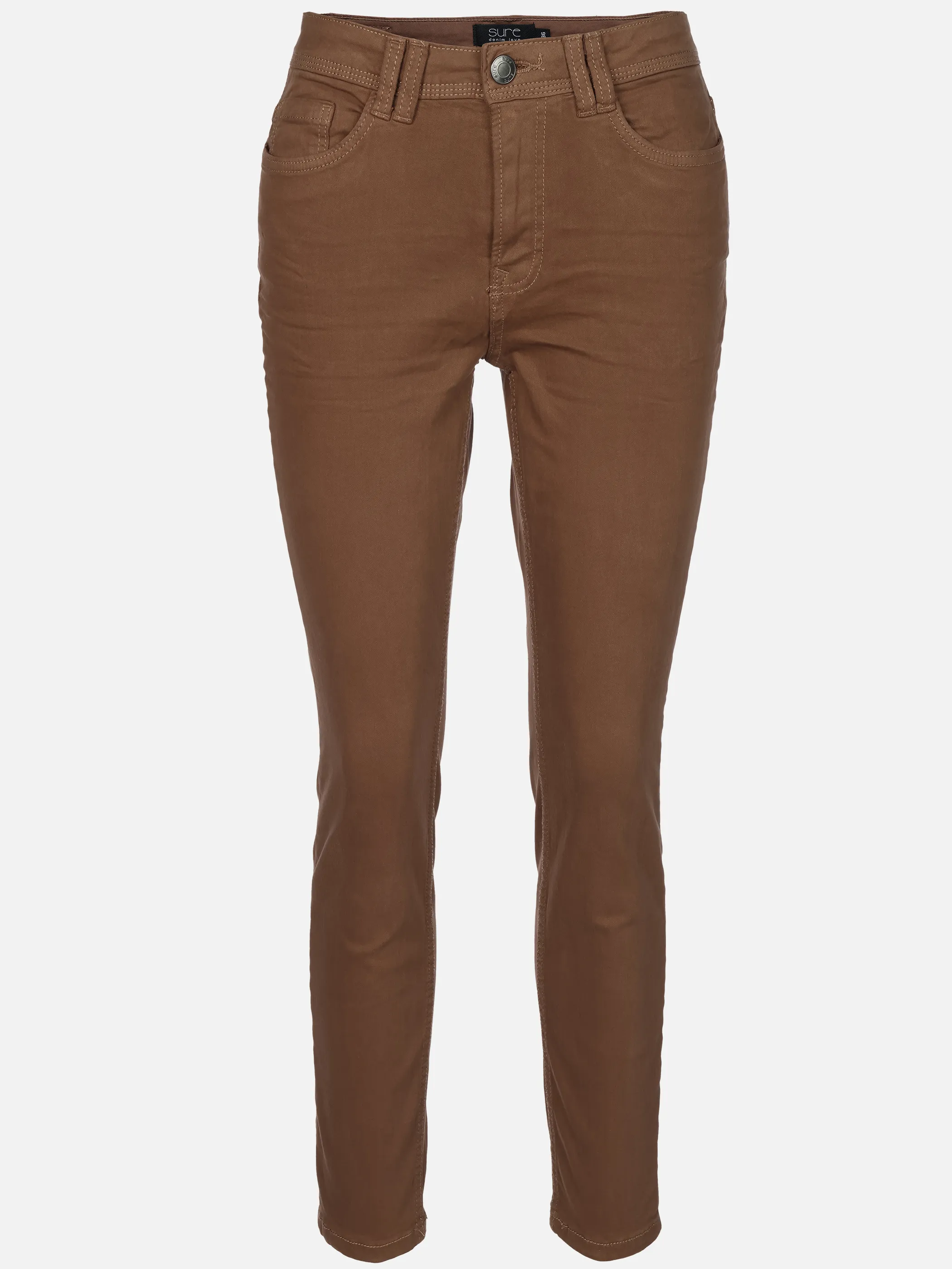 Sure Da-Jeans "Tanita" superslim Braun 916832 AFFOGAT 1