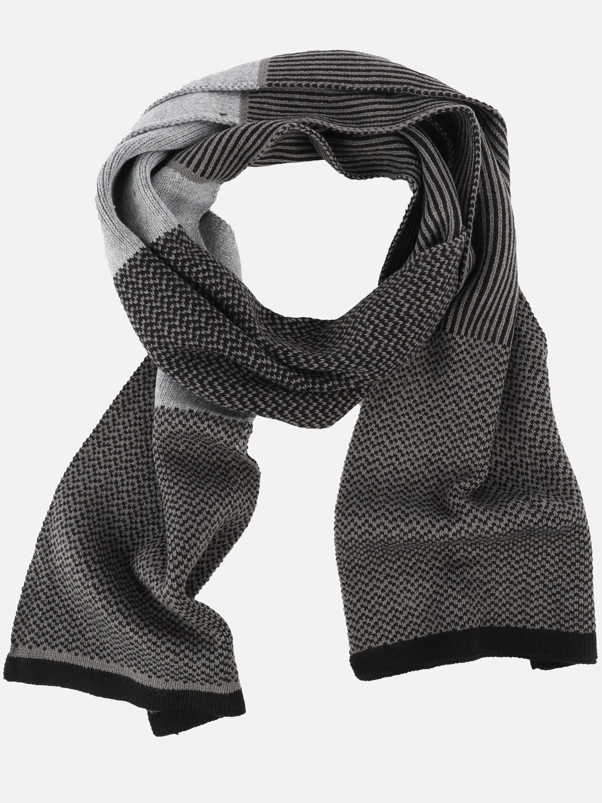 AWG Mode - Herren Schal mit vielen Mustern | BLACK | ONE SIZE