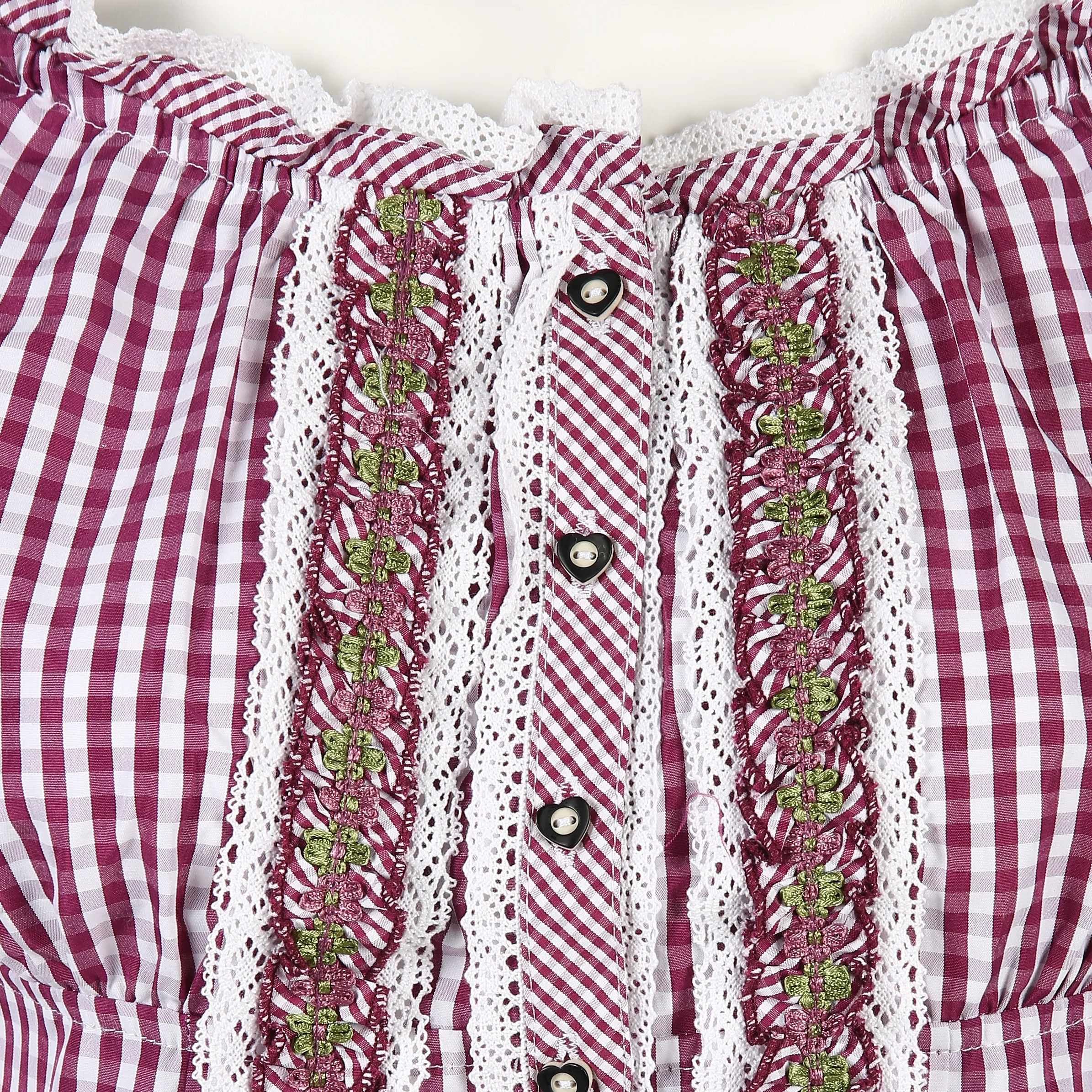 Brandl Tracht Da-Trachtenbluse Irmi Lila 795889 BEERE/WEIß 3 Brandl Tracht Da-Trachtenbluse Irmi Lila 795889 BEERE/WEIß 3