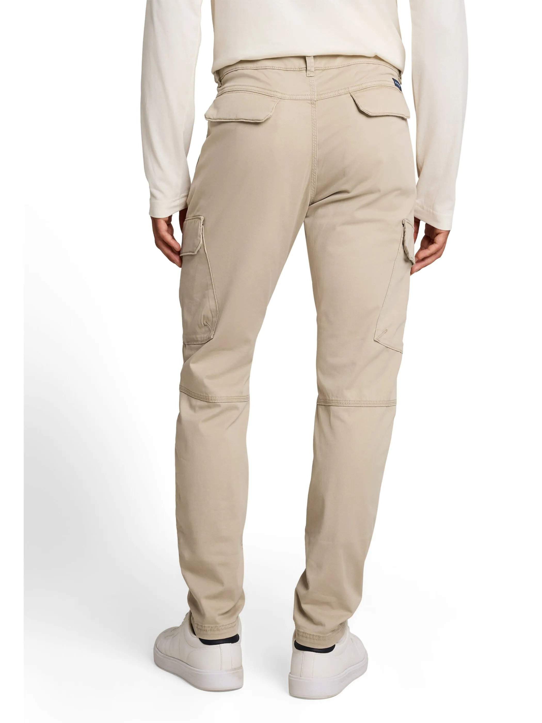 Tom Tailor 1052342 TTTYLER washed tapered cargo Beige 934266 41104 2