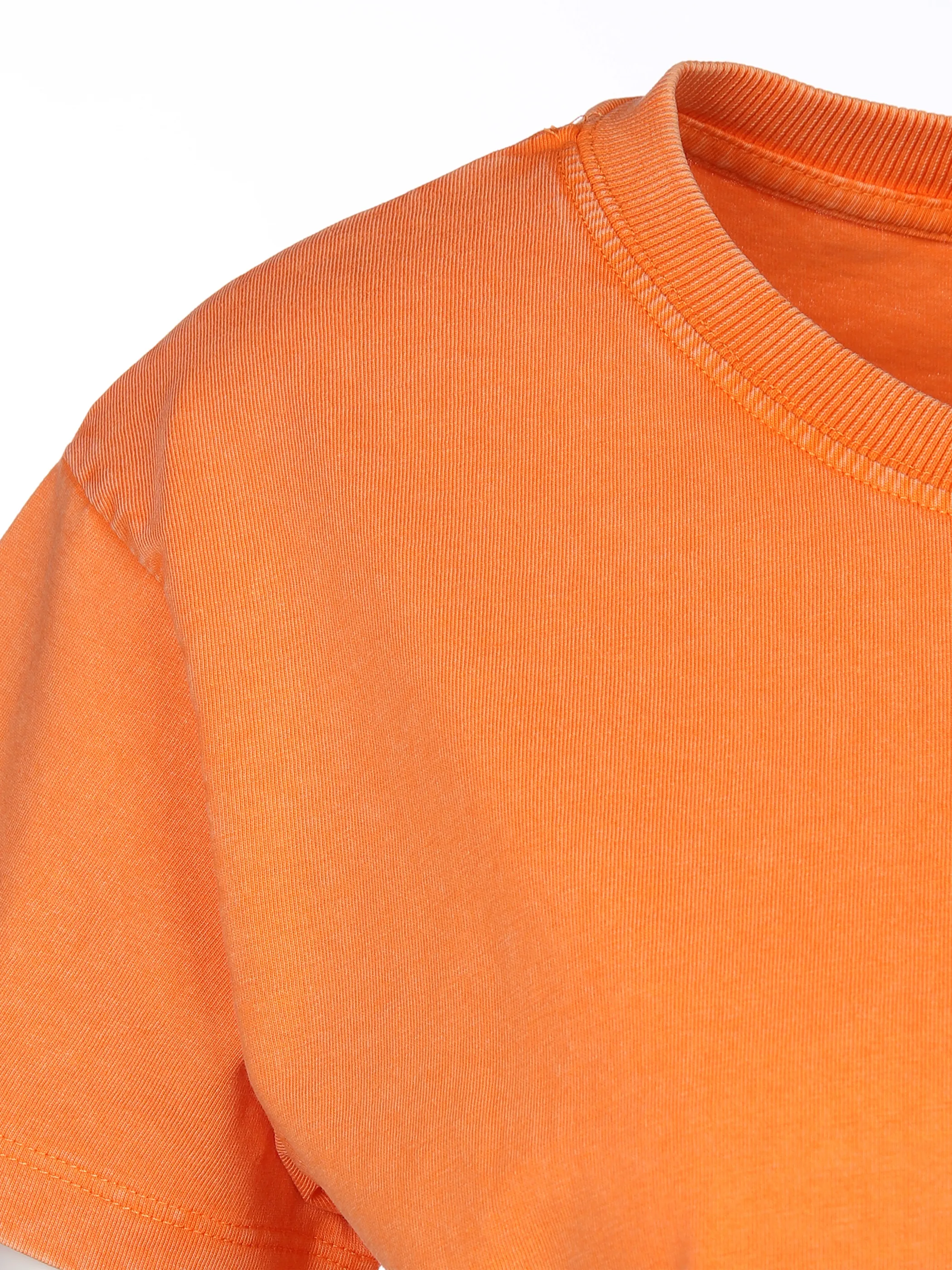IX-O YF-Da-T-Shirt, Oversize Orange 873739 ORANGE 3