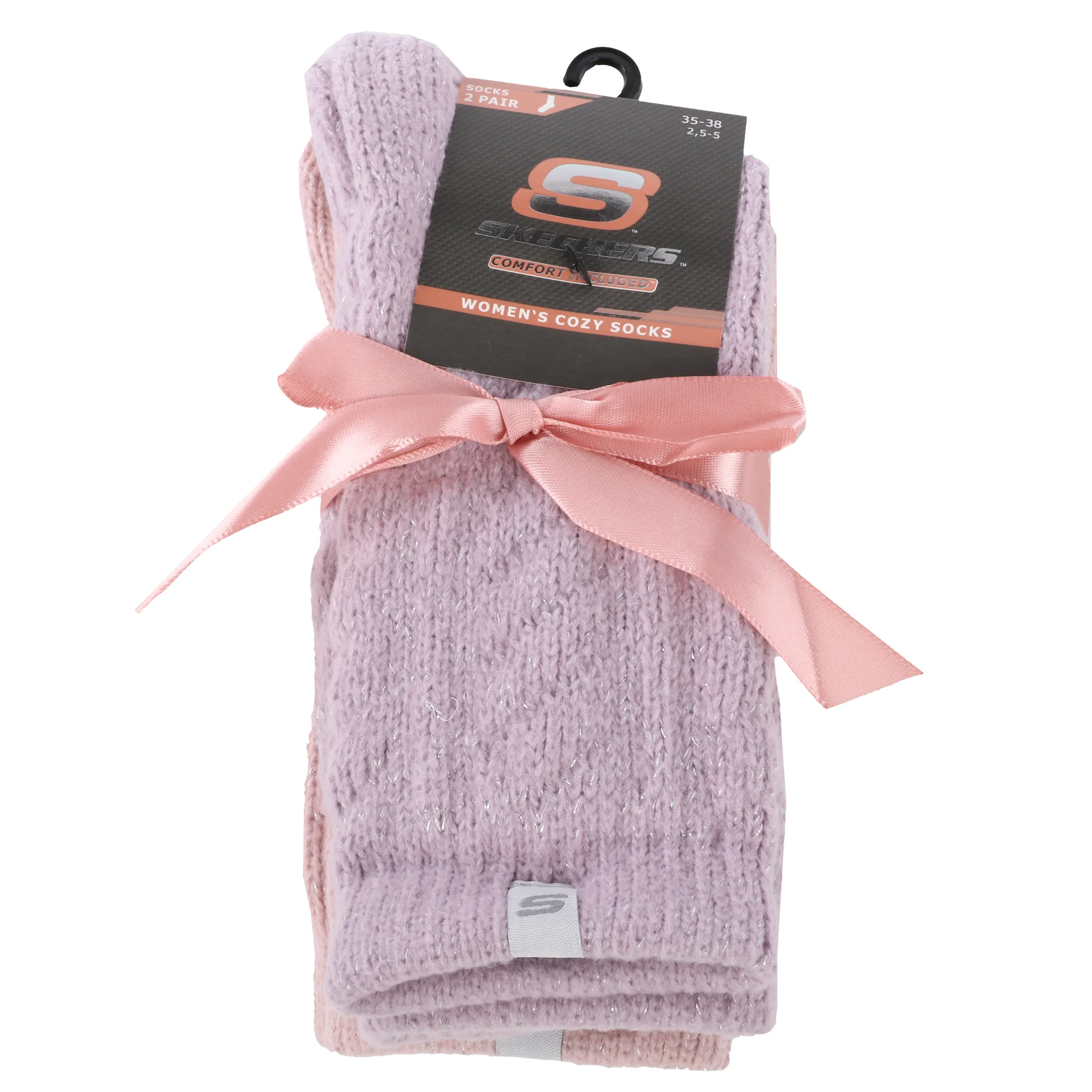 skechers SK41103 Women cozy lurex Socks Grün 886854 4704 3