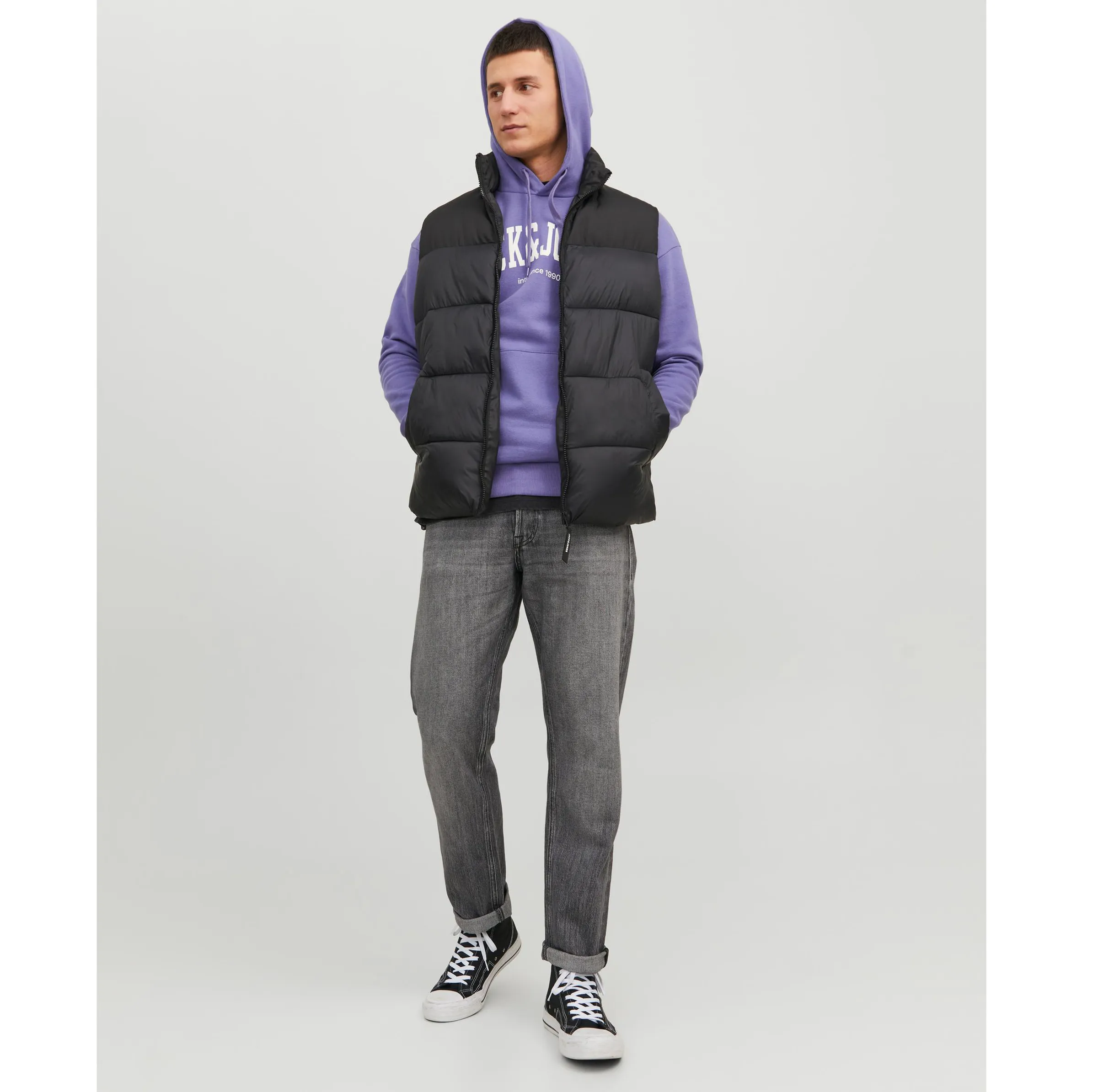 Jack Jones 12235861 JJETOBY BODYWARMER CO Schwarz 878873 178012 3 Jack Jones 12235861 JJETOBY BODYWARMER CO Schwarz 878873 178012 3