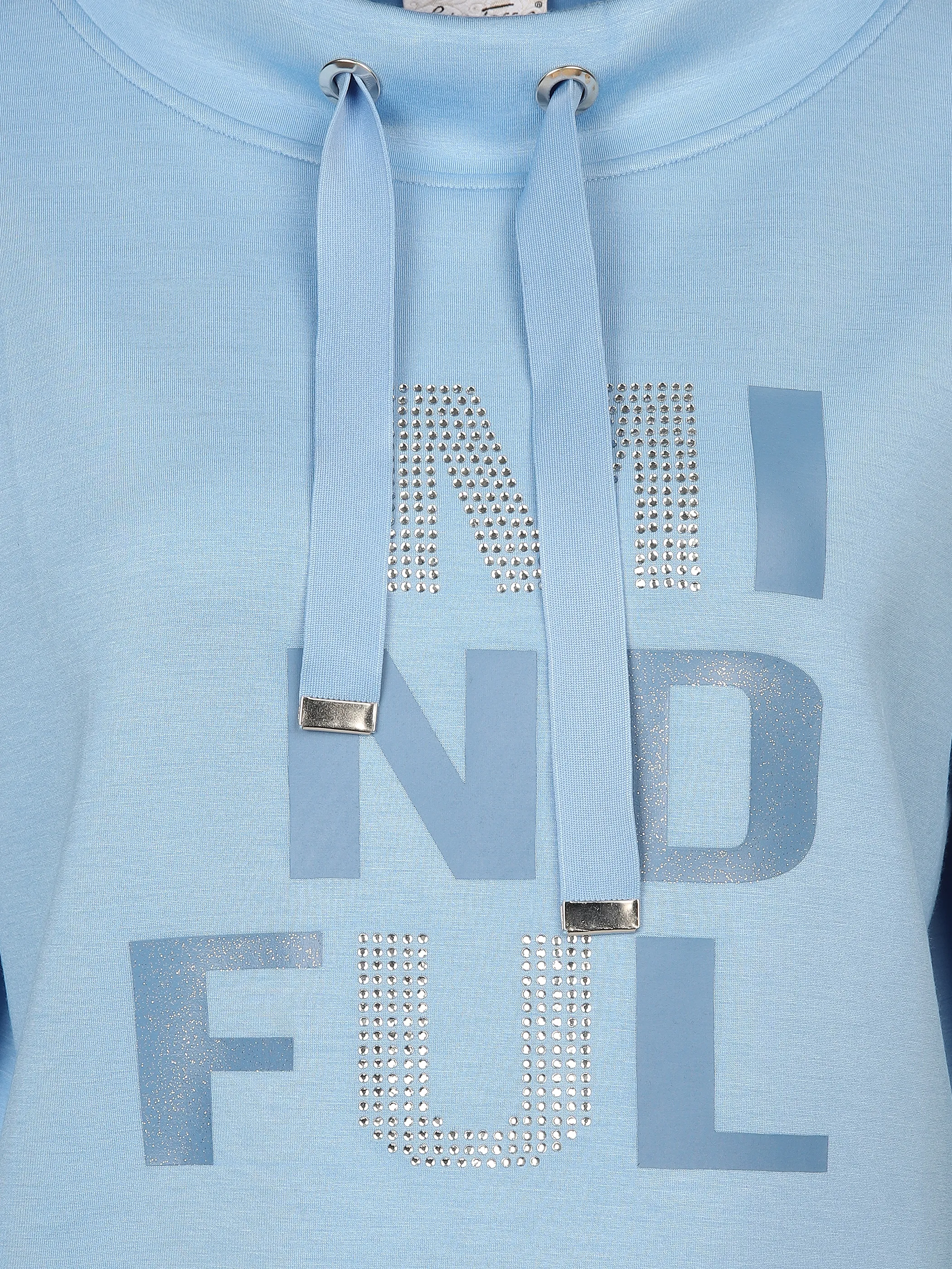Lisa Tossa Da-Edelsweatshirt m.Stehkragen Blau 897630 BLUE 3 Lisa Tossa Da-Edelsweatshirt m.Stehkragen Blau 897630 BLUE 3