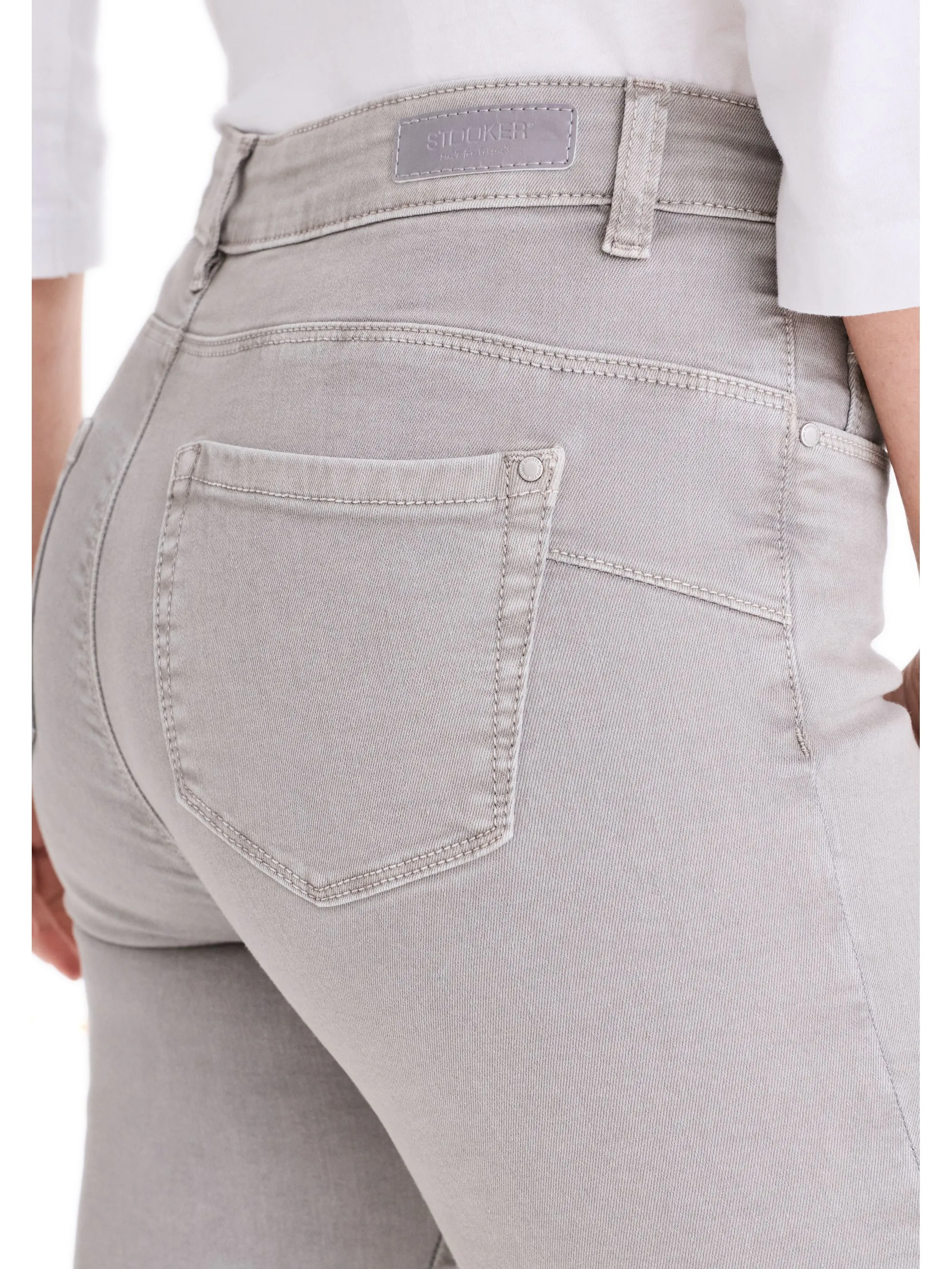 Stooker DOB 22600740006231 Da. Hosen lang, Grau 928296 6231 4