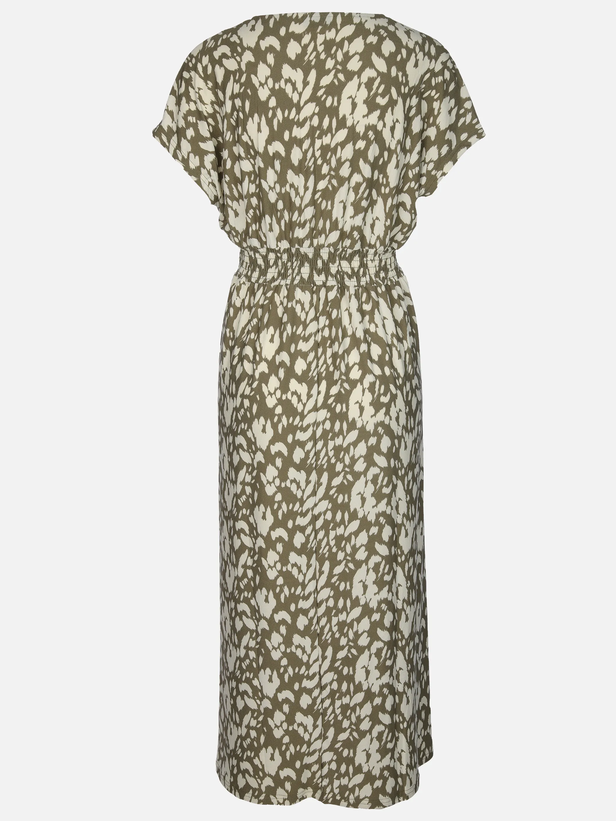 Sure Da-Jersey Kleid m.Alloverprint Oliv 908114 TREK 2