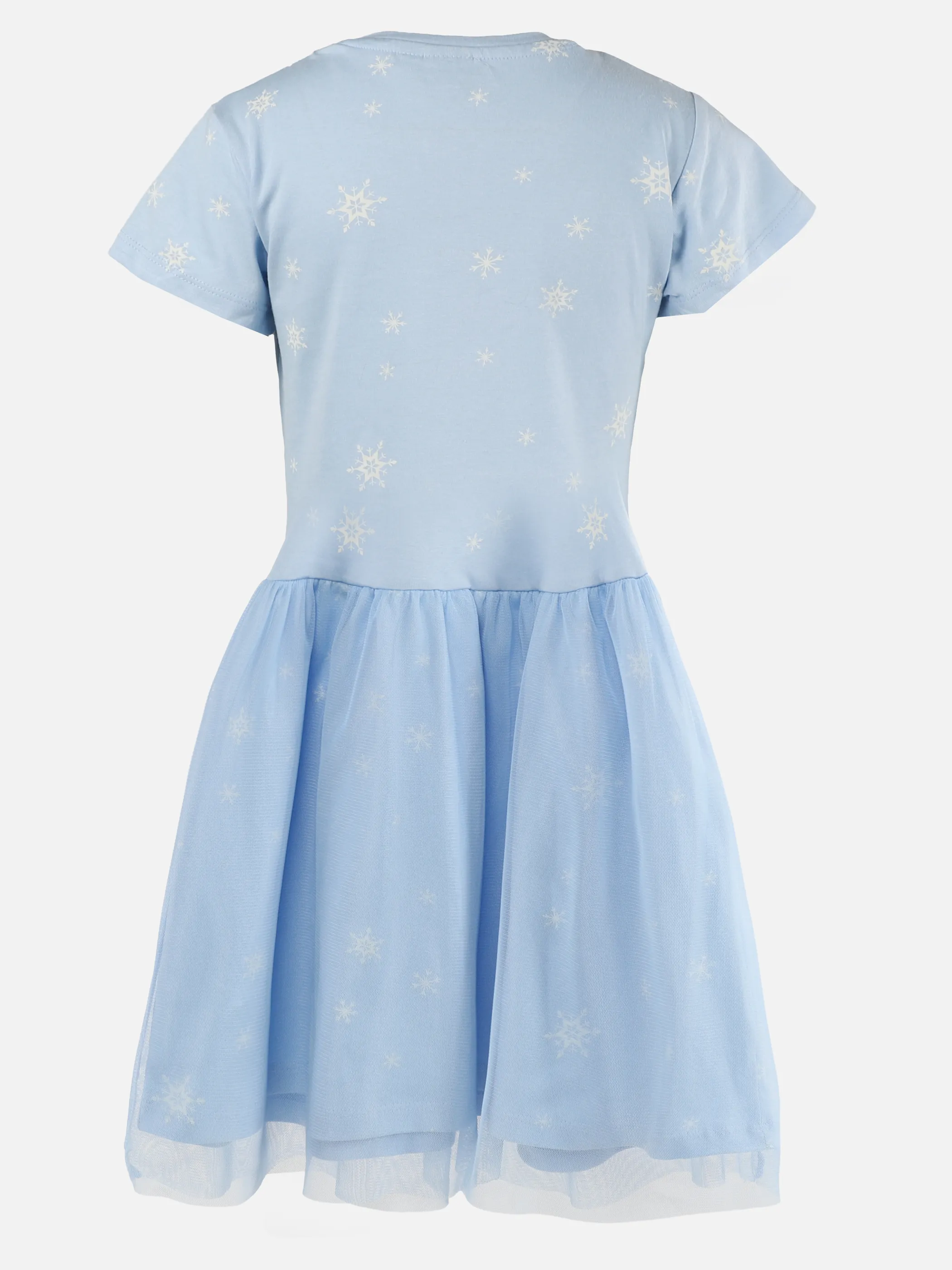 Frozen MG Frozen Kleid mit Elsa FP und Schneeflocken AOP Blau 922195 HELLBLAU 2