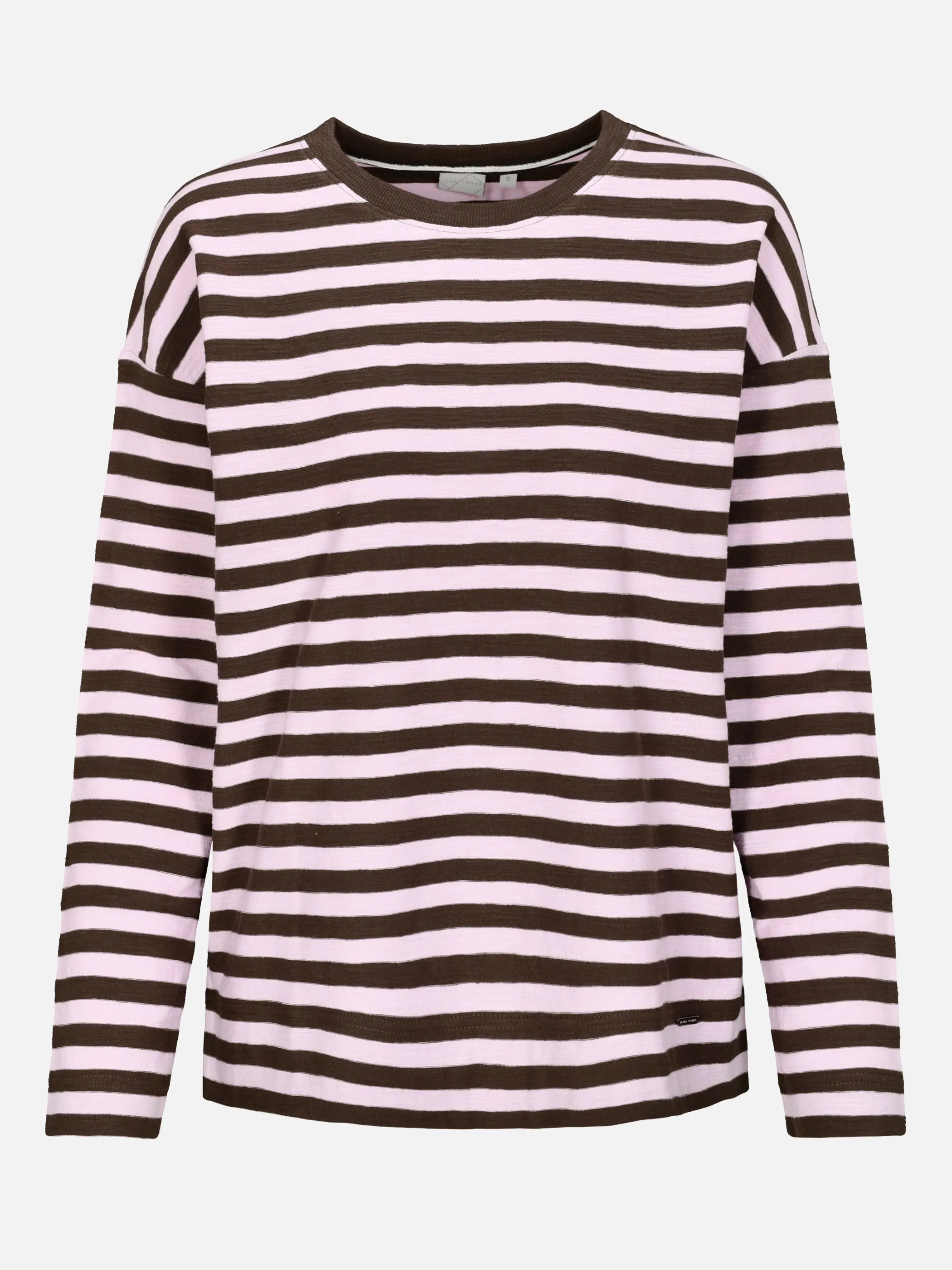 Lisa Tossa Da-Longsleeve striped Rosa 933621 468 1