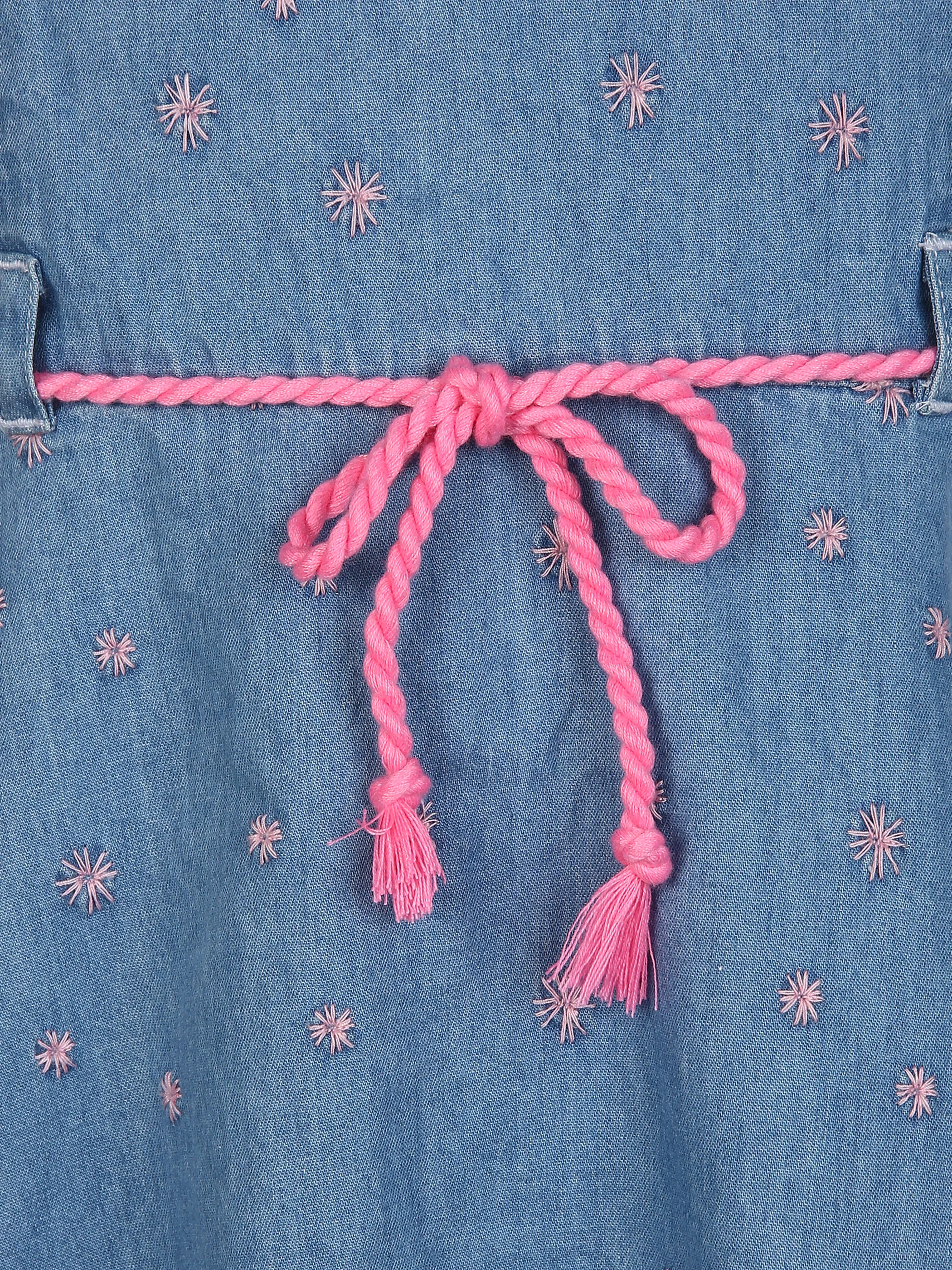 Stop + Go MG Kleid ärmellos in jeansblau Blau 852865 JEANSBLAU 3