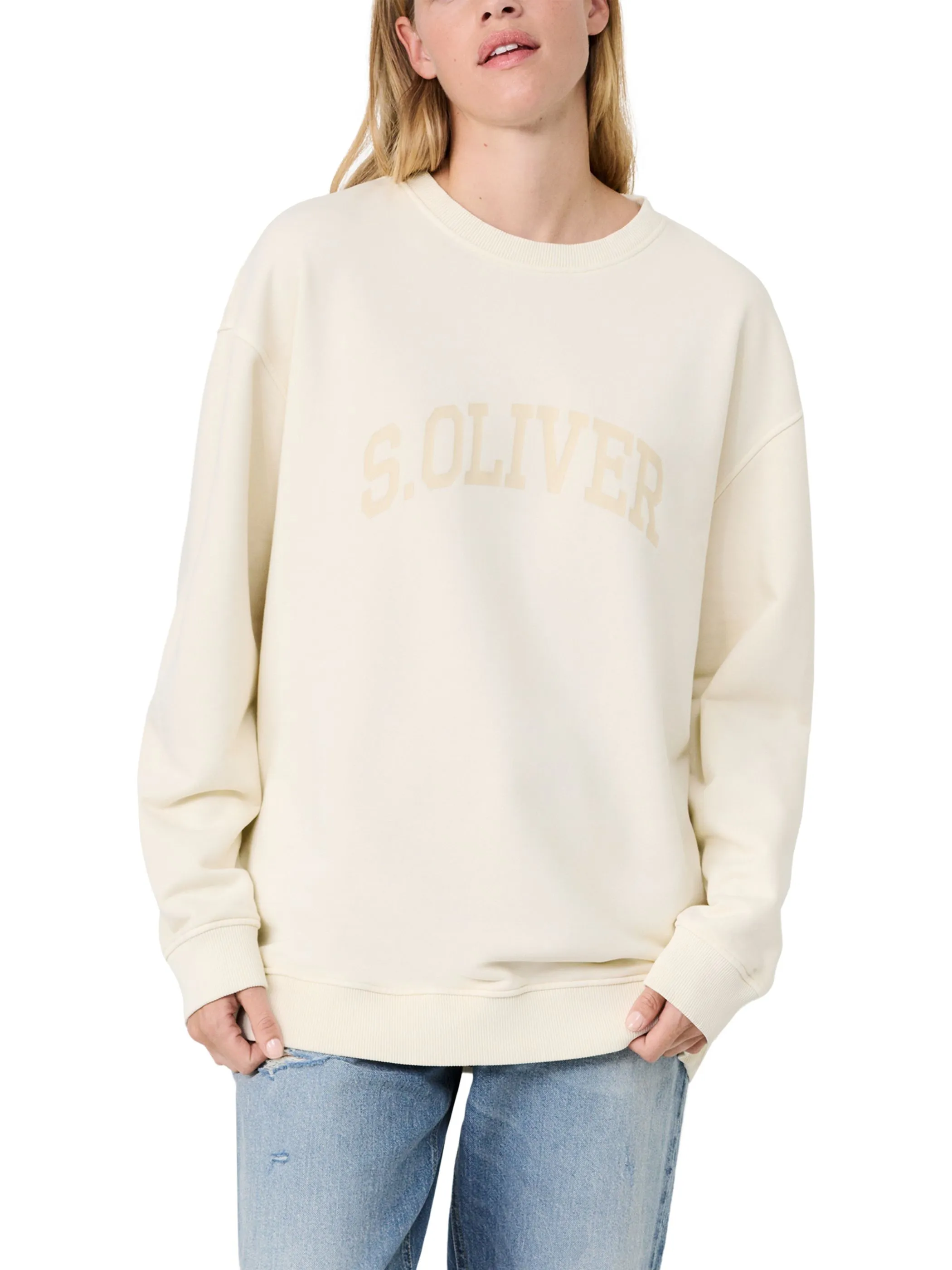 s.Oliver 2188314 Sweatshirt Weiß 936188 07D5 1