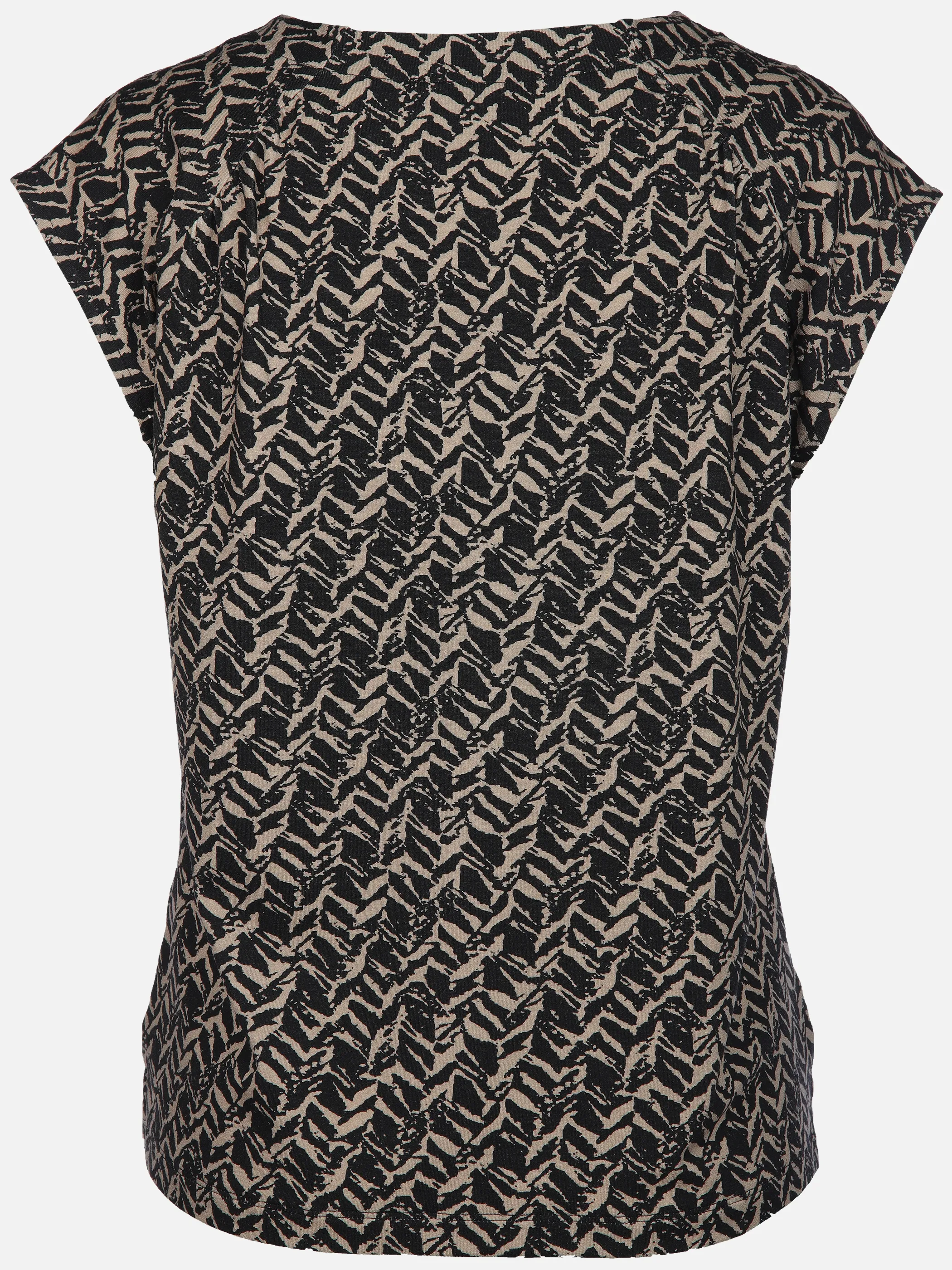 Sure Da-Alloverprint-Shirt Beige 913485 TAUPE 2