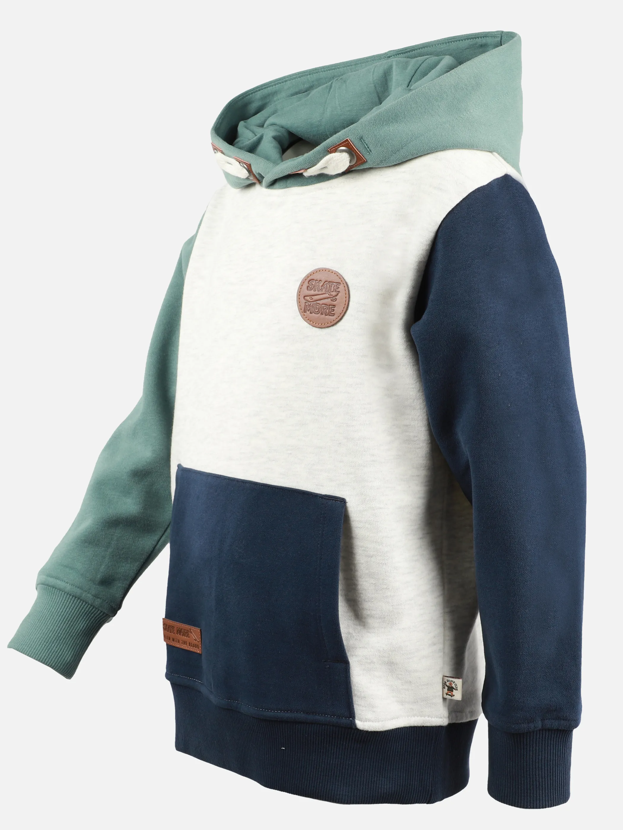 One Way KJ Sweatshirt in grau/blau Grau 913512 GRAU MEL 4