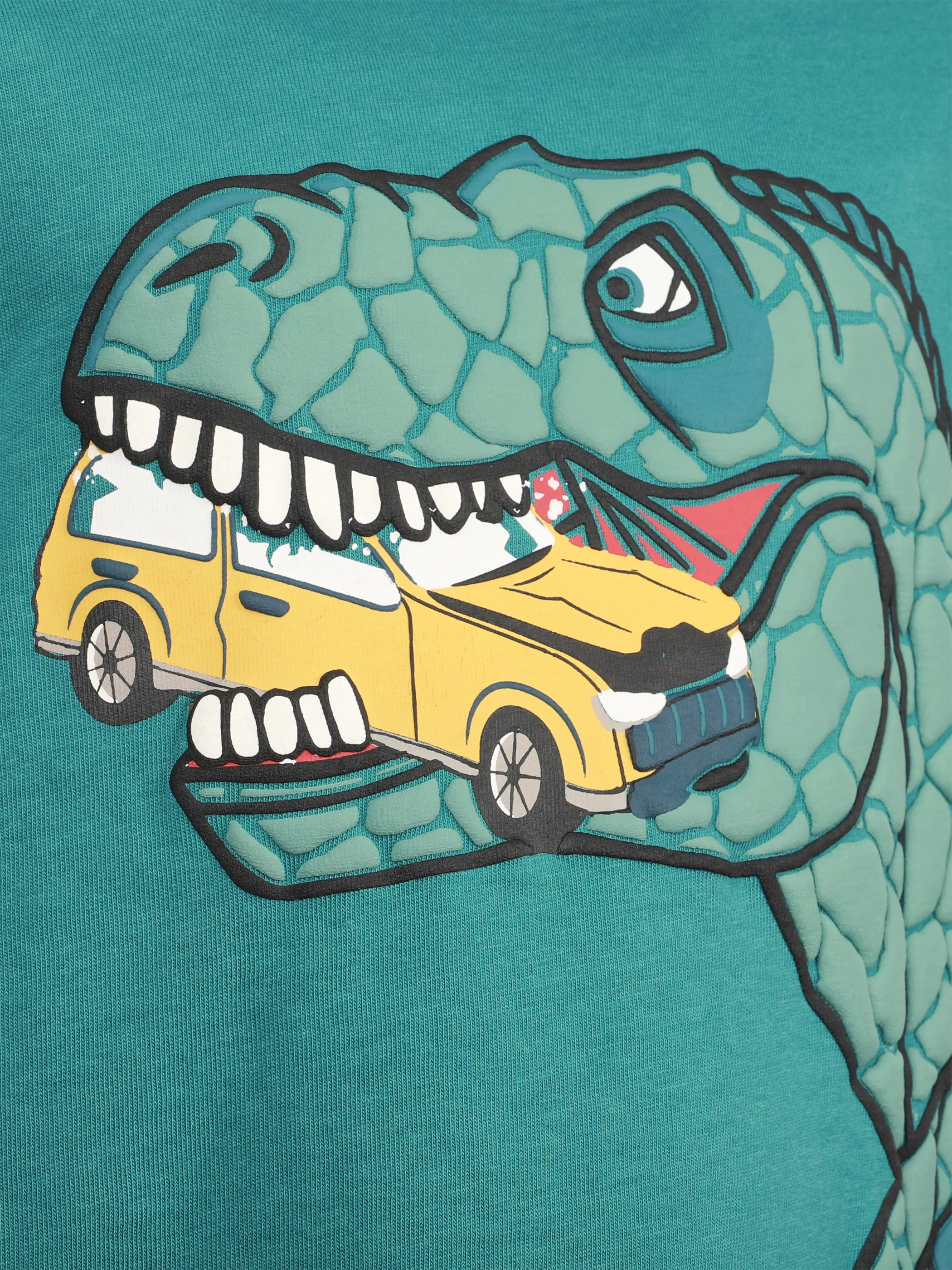 One Way KJ Longsleeve mit Dino Print in dunkelgrün Grün 913424 DUNKELGRÜN 3 One Way KJ Longsleeve mit Dino Print in dunkelgrün Grün 913424 DUNKELGRÜN 3