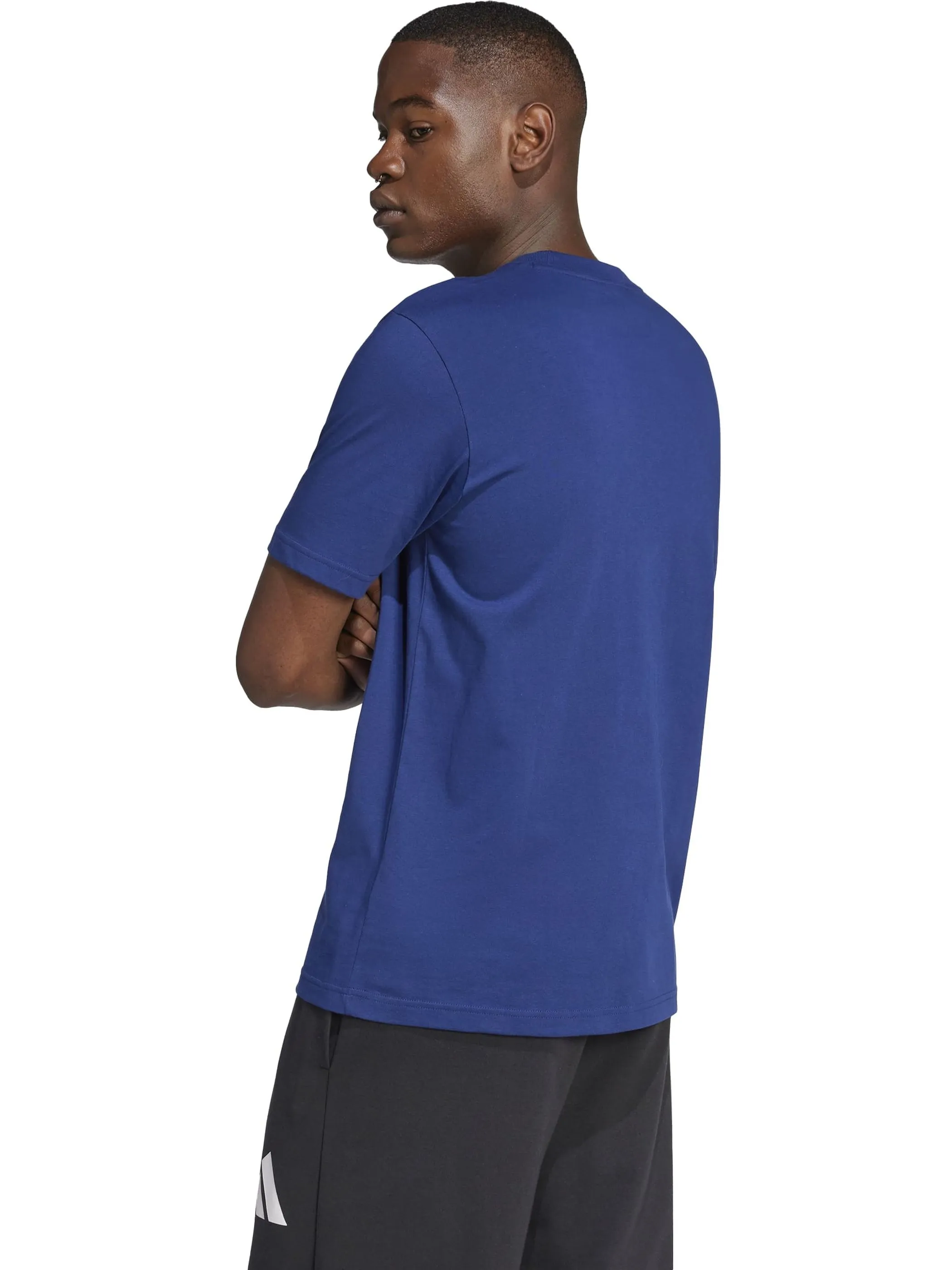 Adidas JE8940 He-TShirt Logo Groß d.blau Blau 904896 000 2 Adidas JE8940 He-TShirt Logo Groß d.blau Blau 904896 000 2