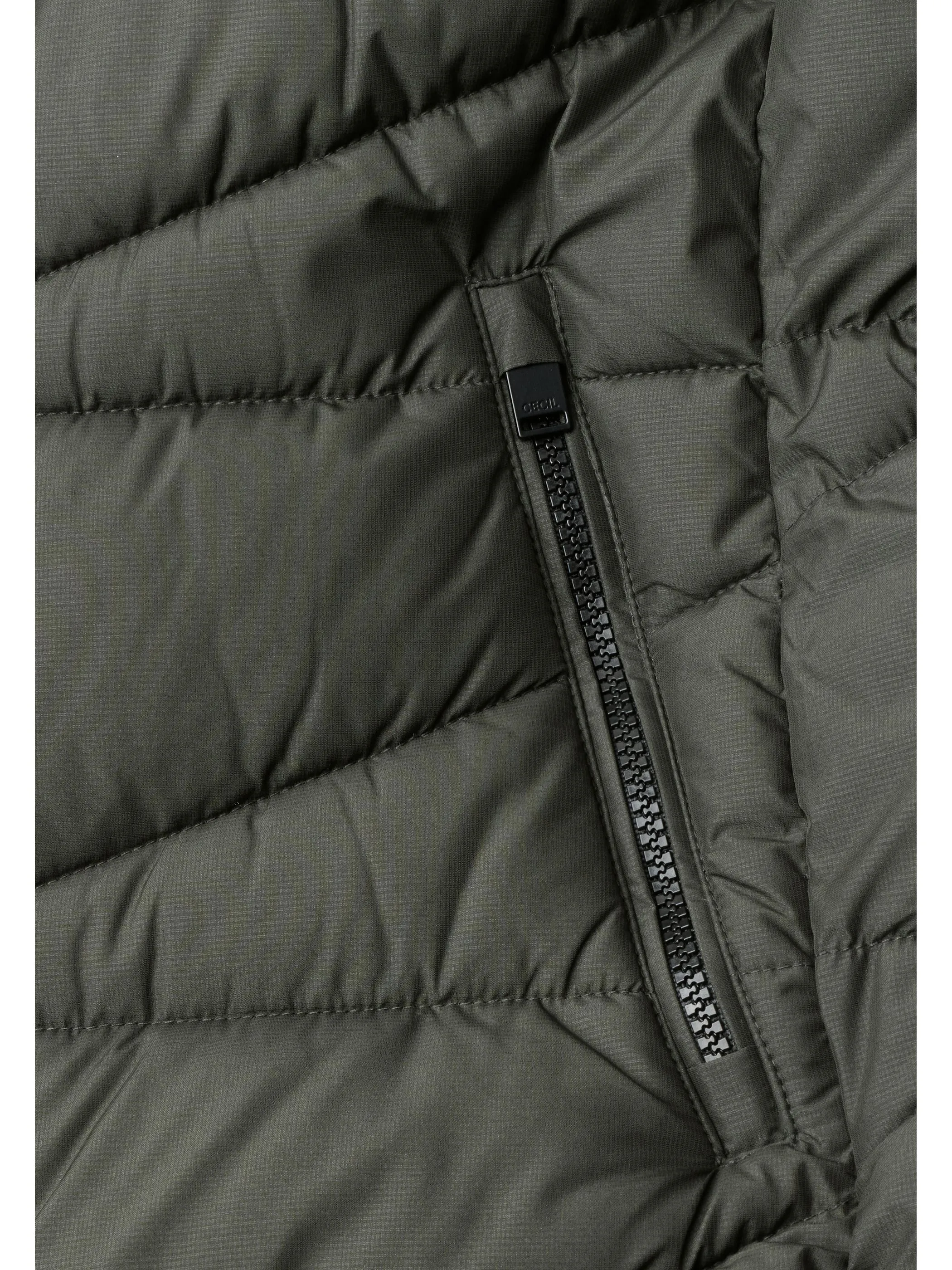 Cecil B202276 TOS Sportive Padded Jacket Grün 930135 17756