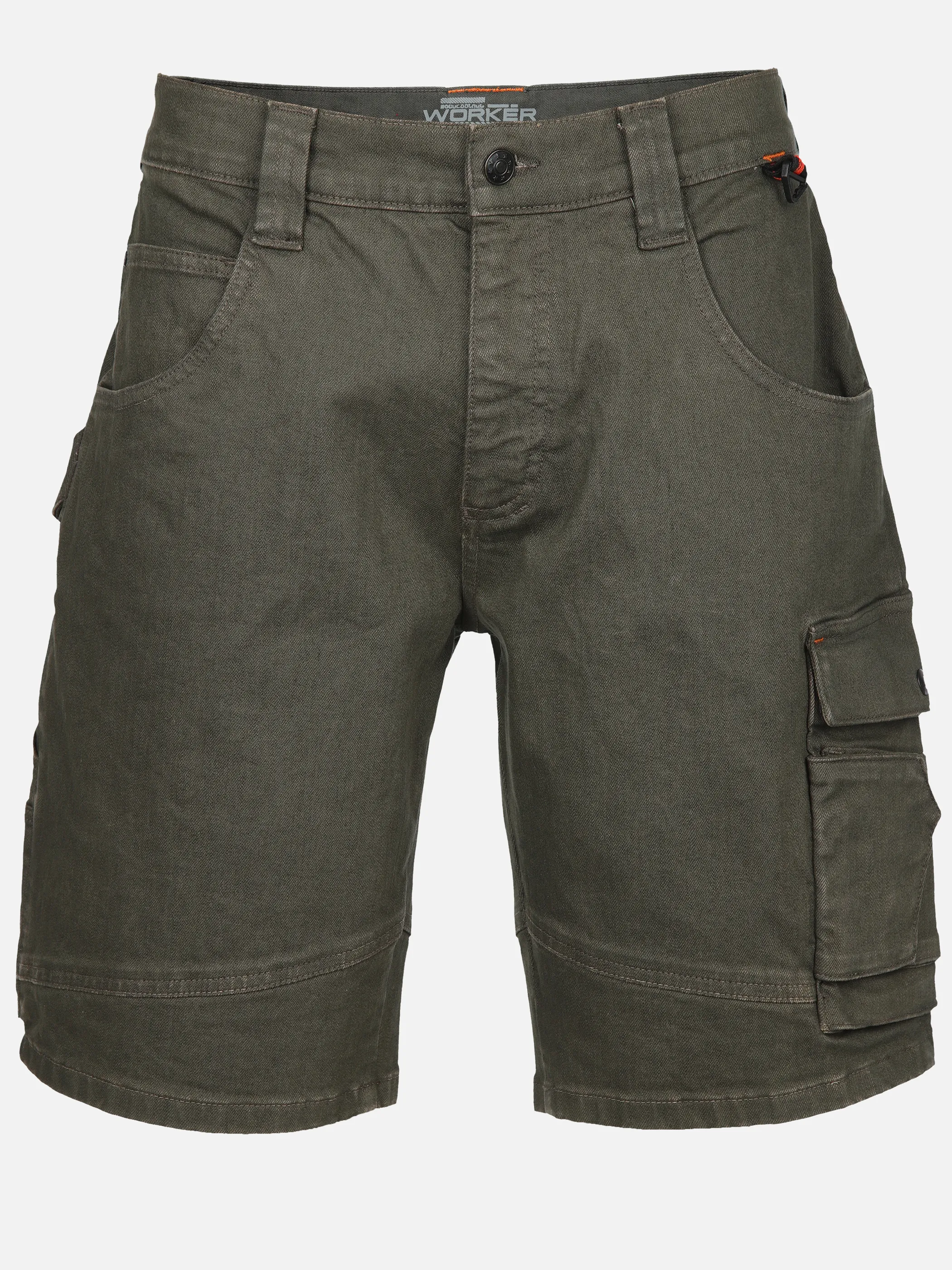 Worker He. Berufsjeansshorts Cargo Oliv 908681 5572 1