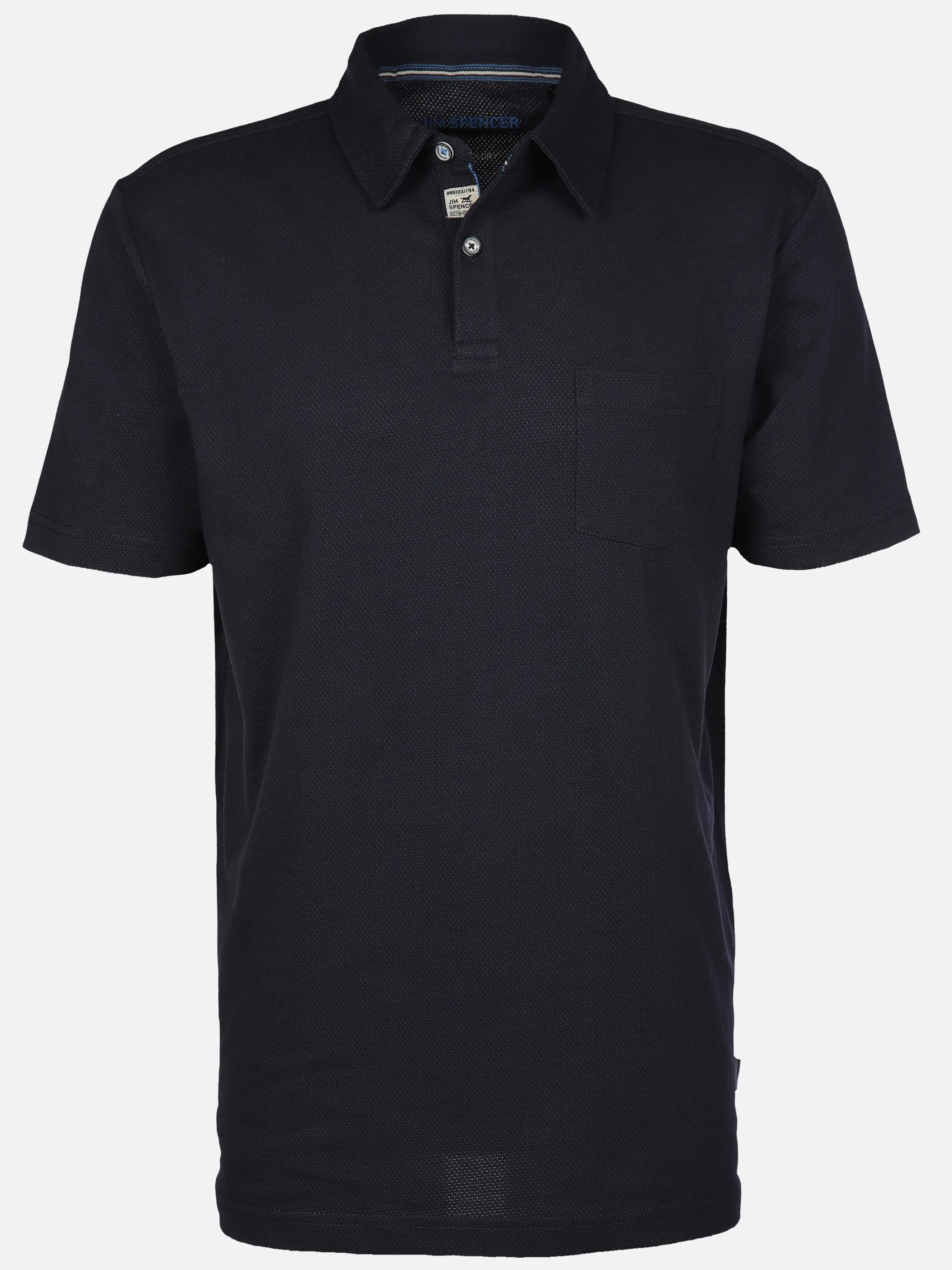Jim Spencer He. Poloshirt 1/2 Arm waffle Blau 906743 NAVY 1 Jim Spencer He. Poloshirt 1/2 Arm waffle Blau 906743 NAVY 1