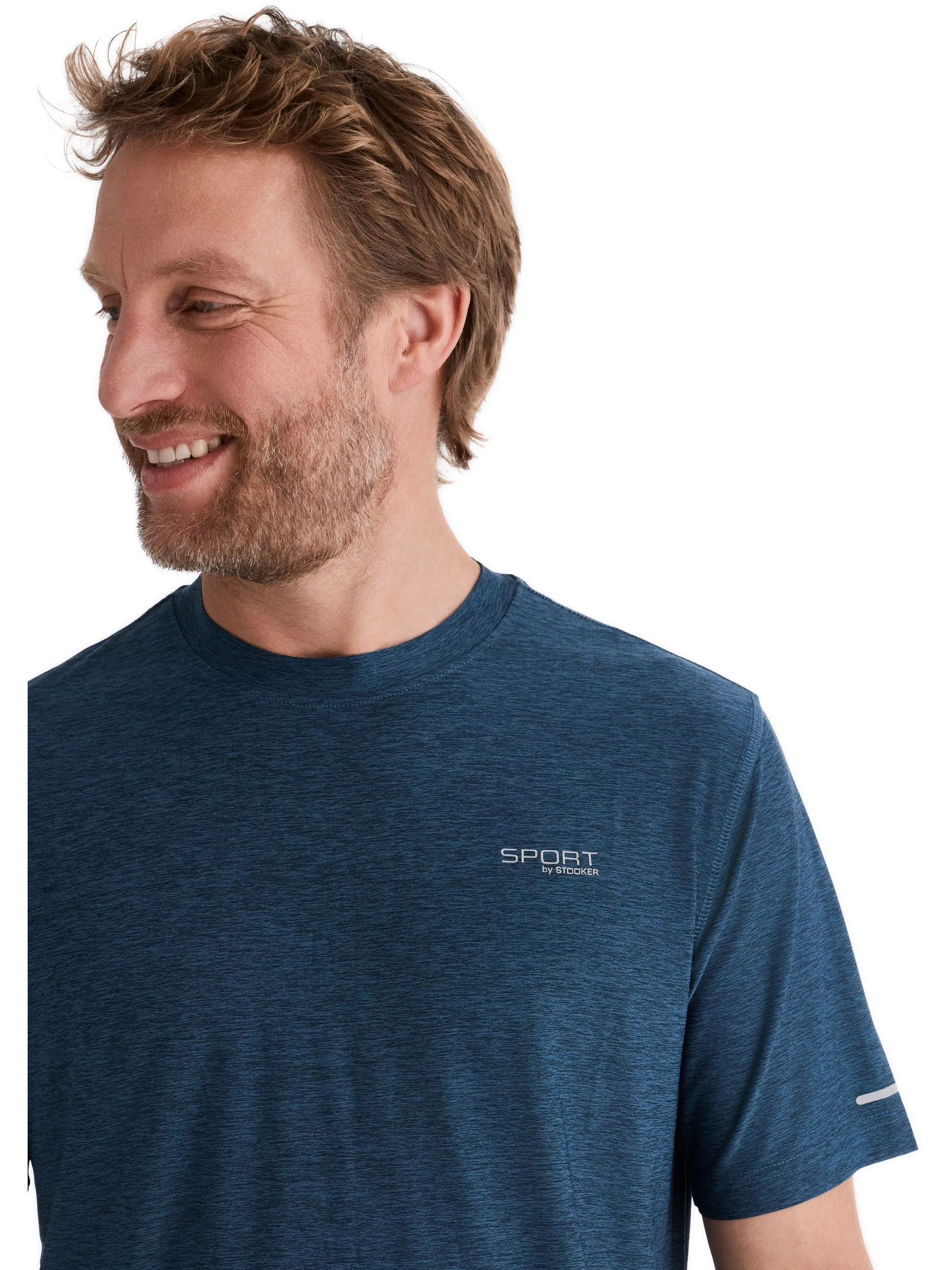 Stooker HAKA Sport 74306690004715 He-Sport T-Shirt "Tim" Blau 928341 4715 3