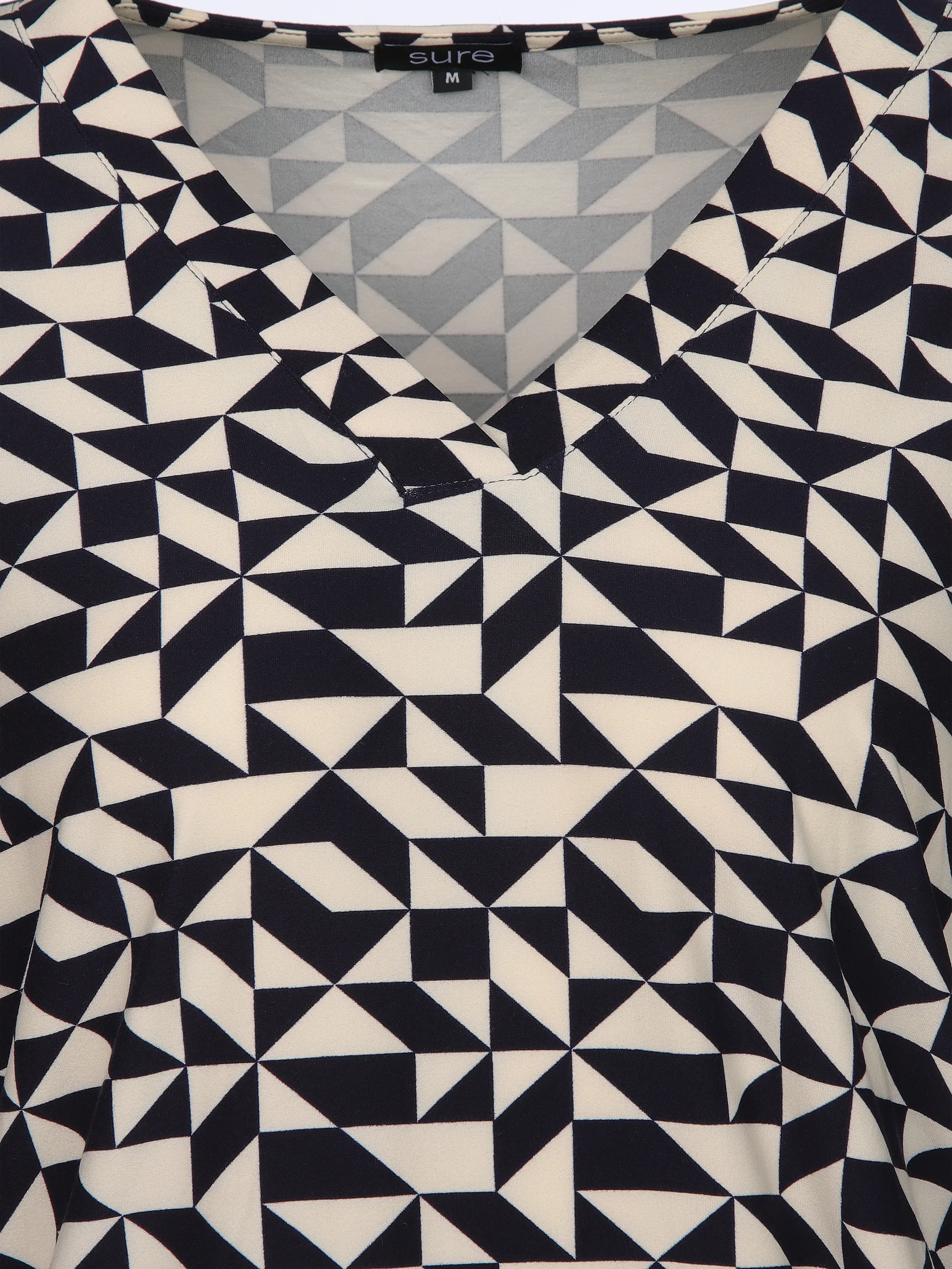 Sure Da-Alloverprint-Shirt Grün 912768 DARK MILK 3