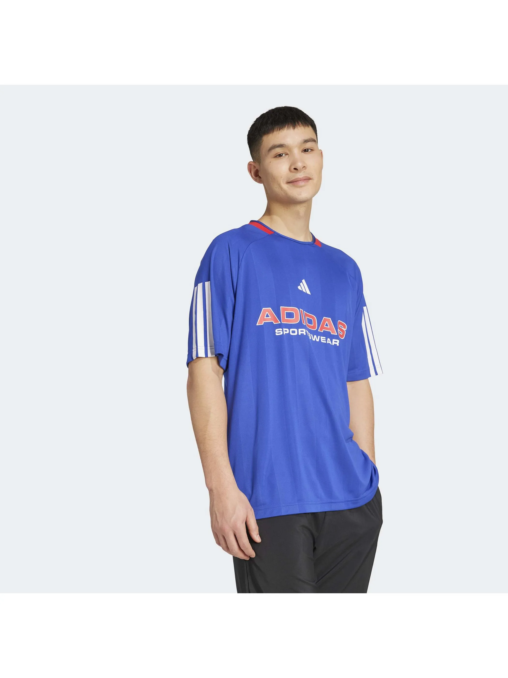 Adidas KB5568 He-T-Shirt TIRO, blau Blau 921805 000 4