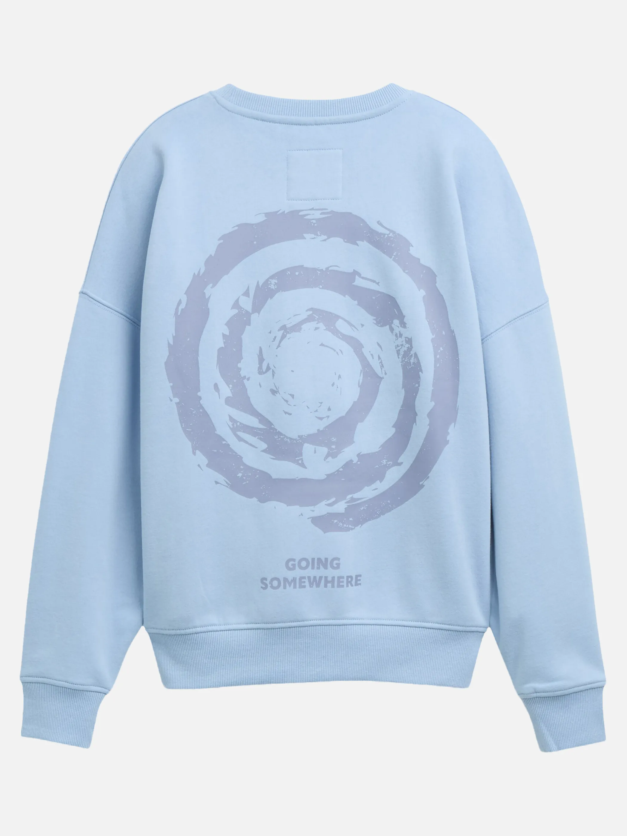 Tom Tailor 1052415 oversize printed sweatshirt Blau 934507 26320 2
