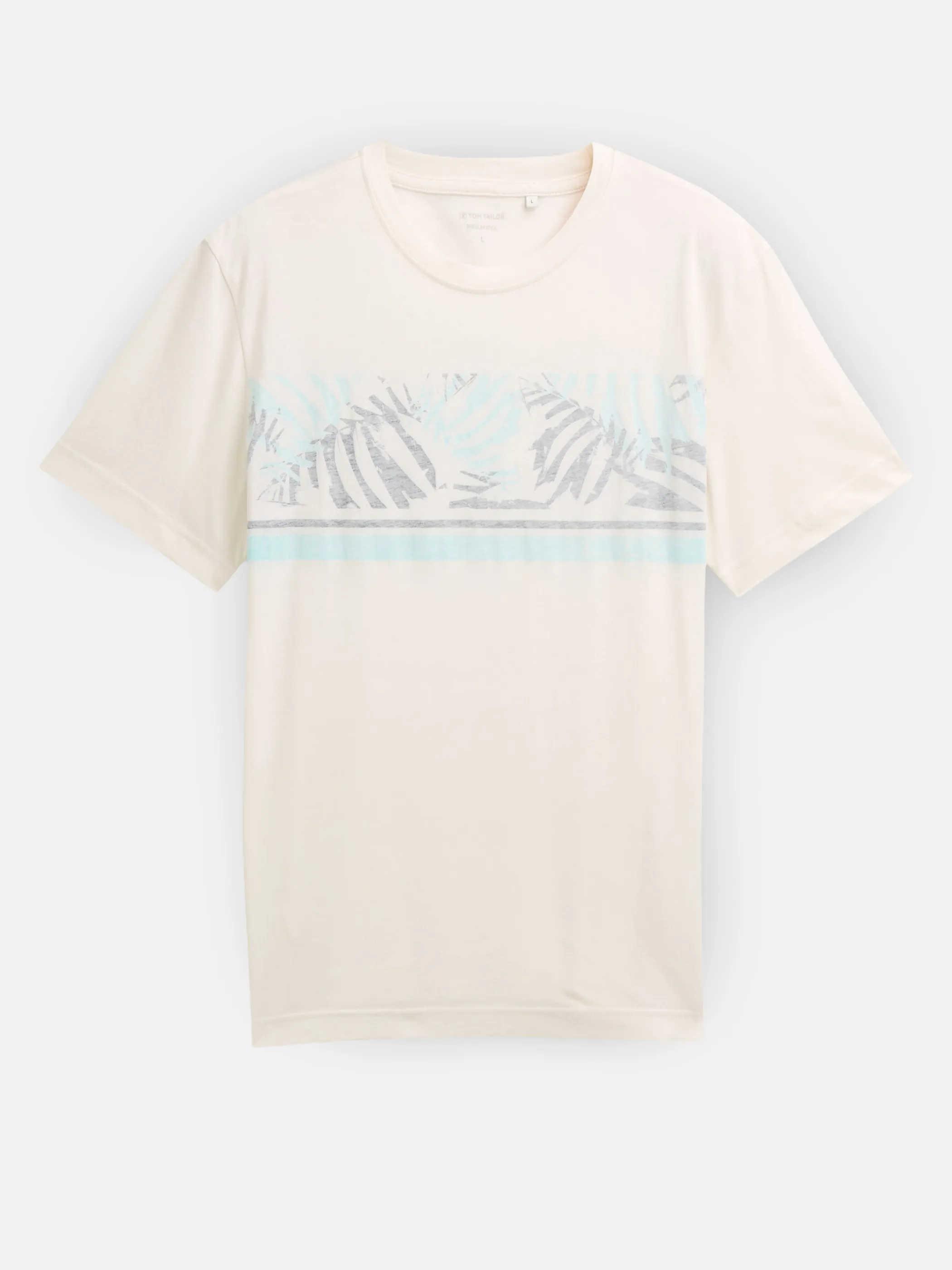 Tom Tailor 1050213 inside printed t-shirt Weiß 922122 10348 3