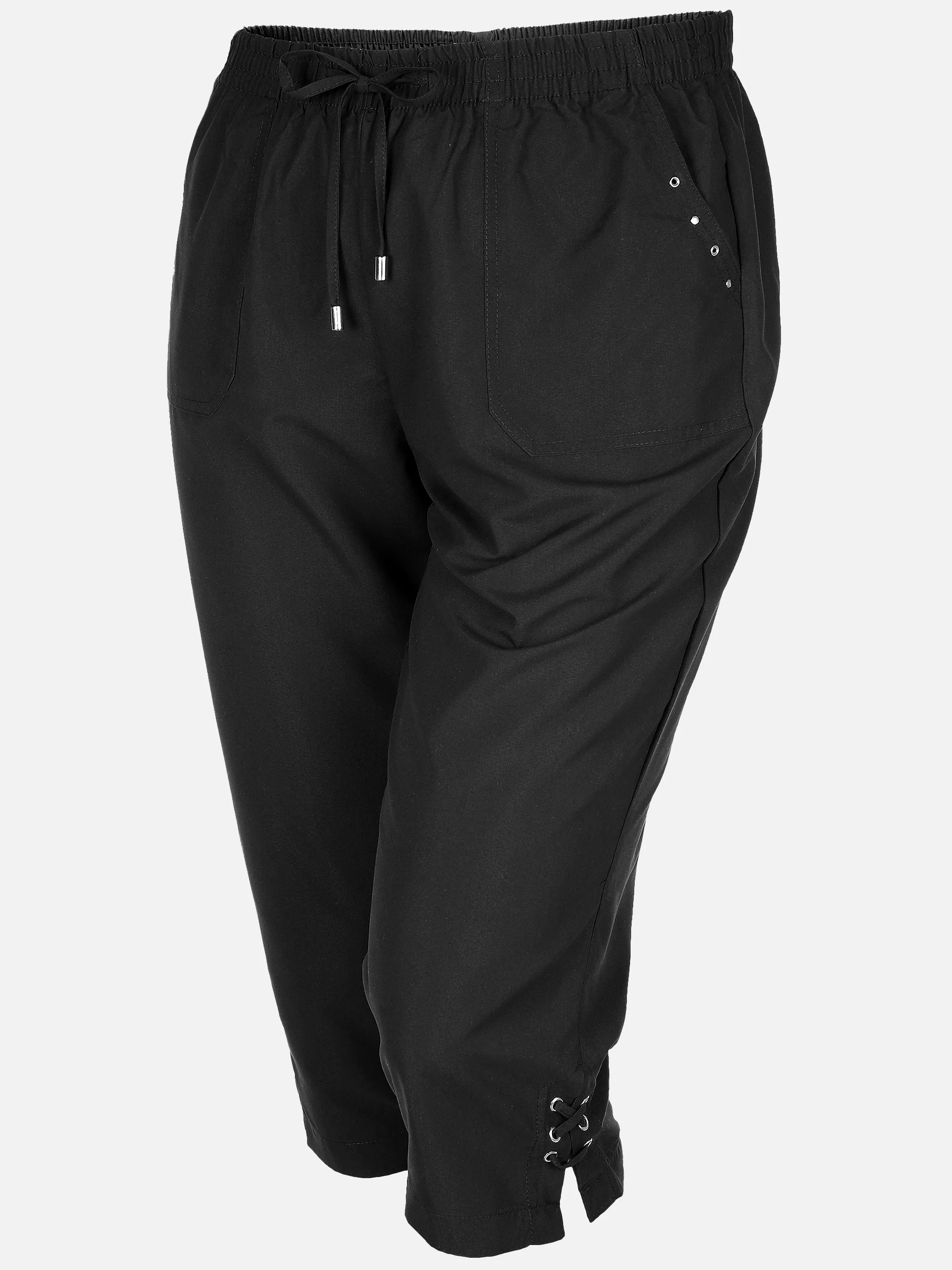 Sonja Blank Da-gr.Gr. Caprihose Schwarz 890787 BLACK 1