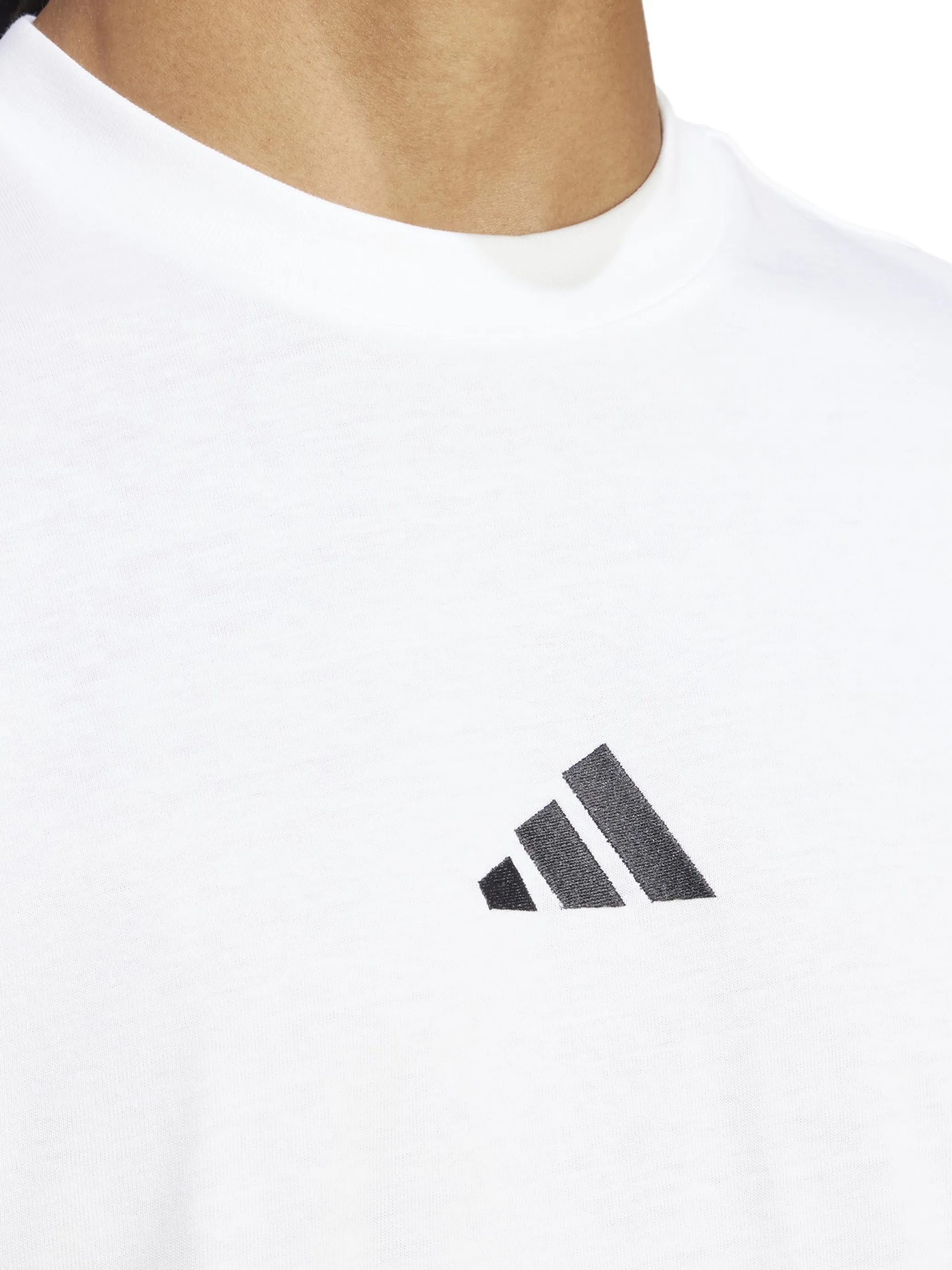 Adidas JF1092 He-TShirt Logo weiß Weiß 904888 000 3 Adidas JF1092 He-TShirt Logo weiß Weiß 904888 000 3