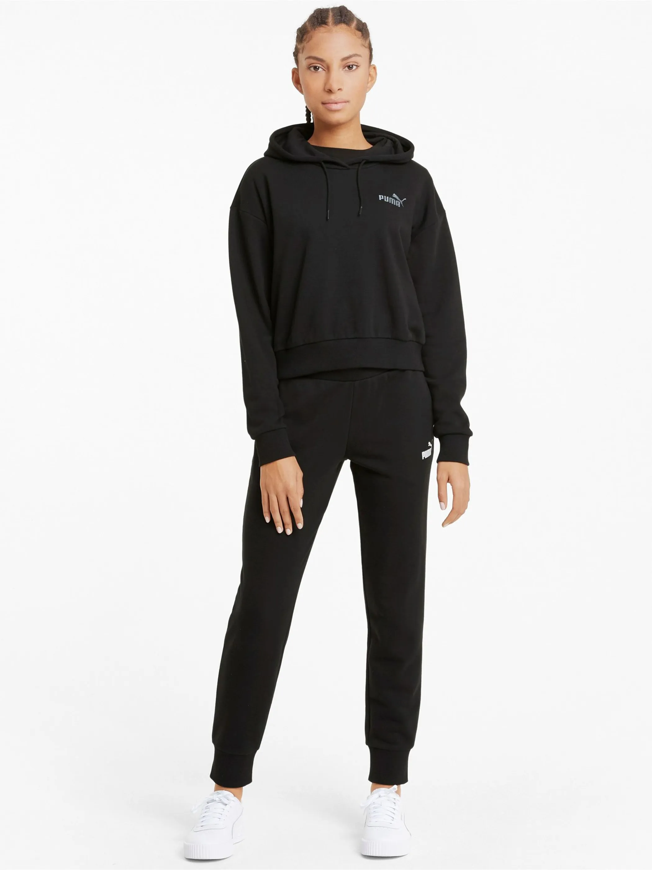 Puma 586842 Da-Jogginghose mit Bünd Schwarz 856653 01 3 Puma 586842 Da-Jogginghose mit Bünd Schwarz 856653 01 3