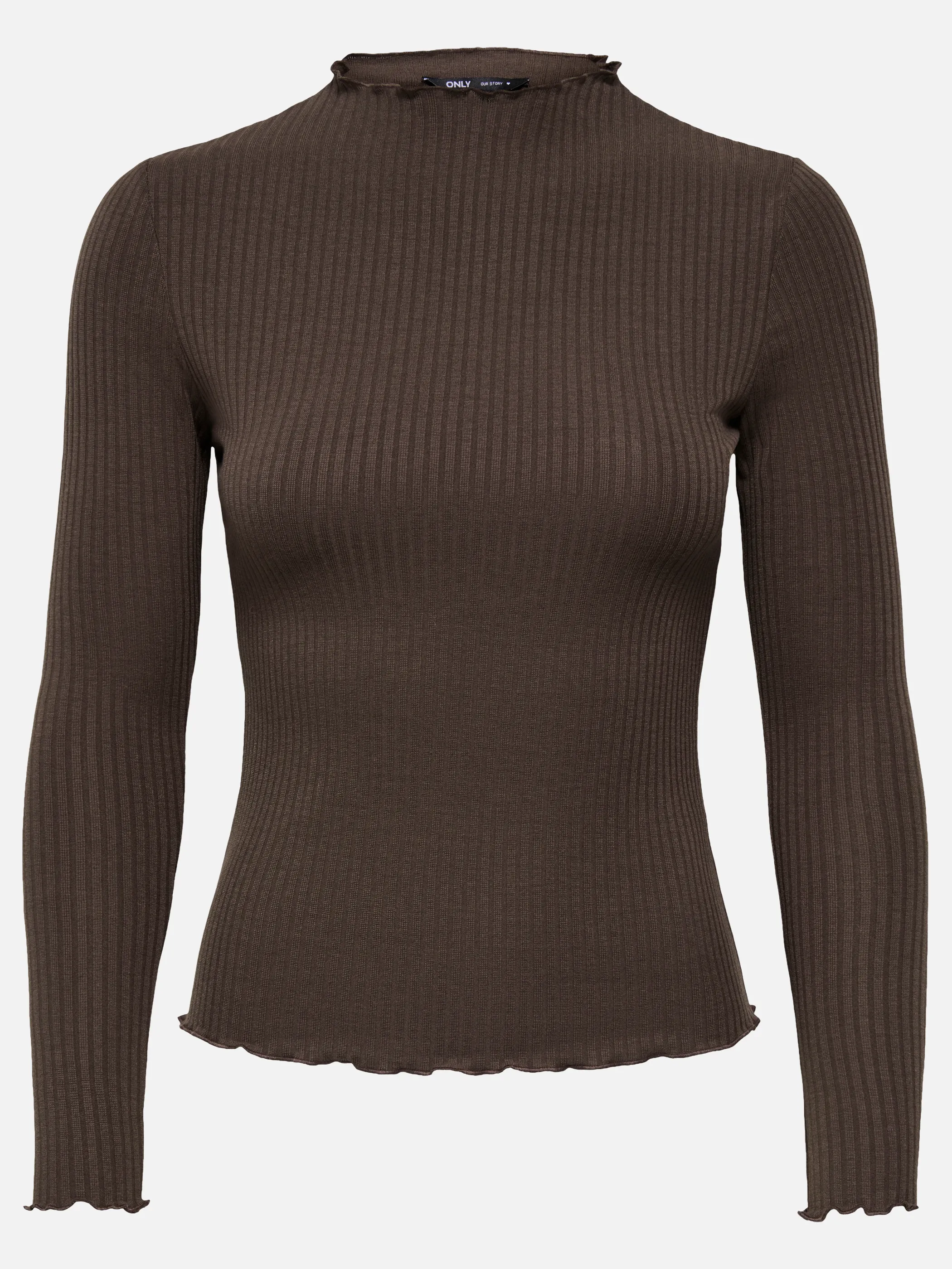 Only 15180040 ONLEMMA L/S HIGH NECK Braun 824110 264056 3