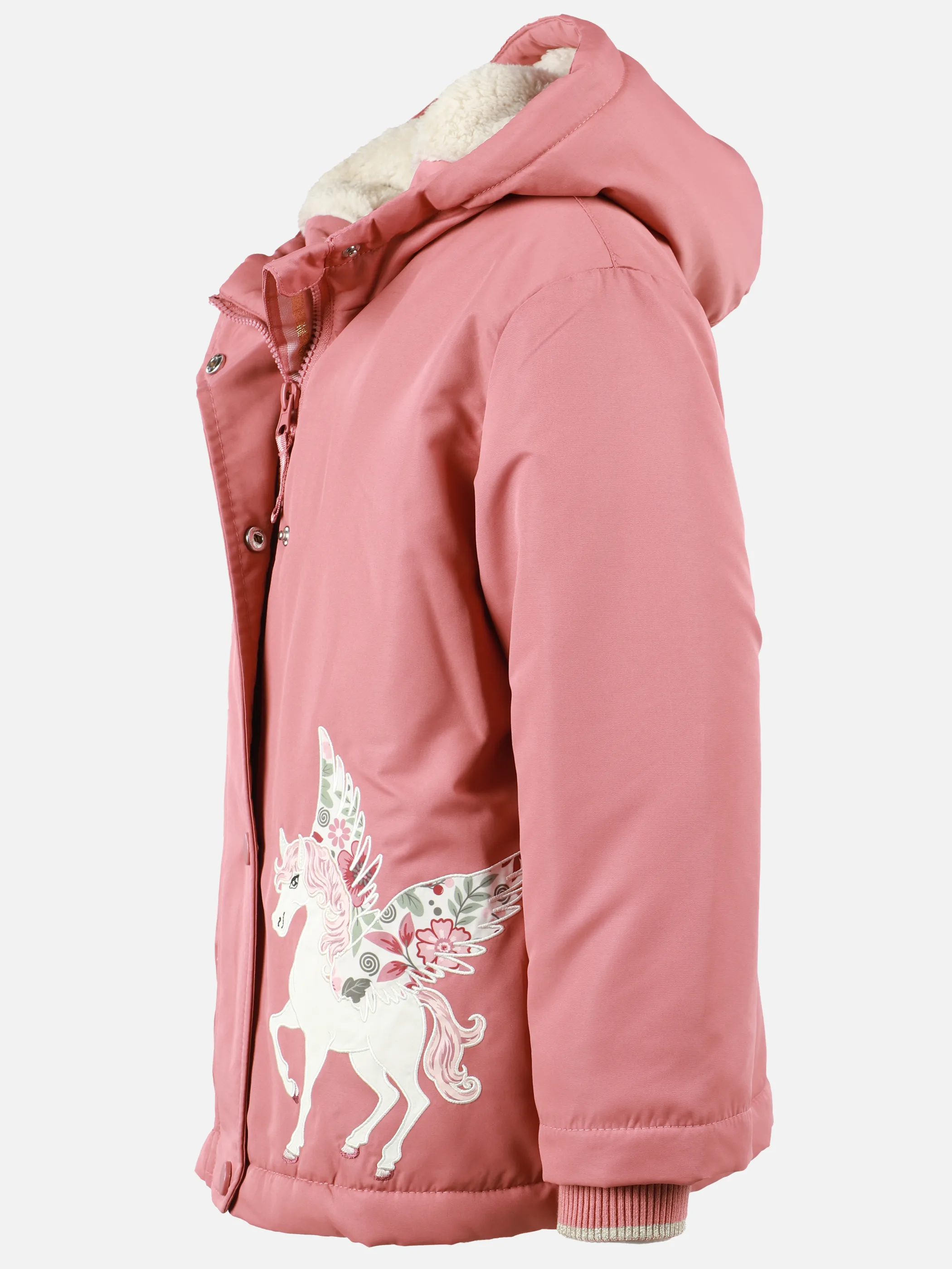 One Way KM Jacke mit Einhorn Print in rose Rosa 913606 ROSÉ 3