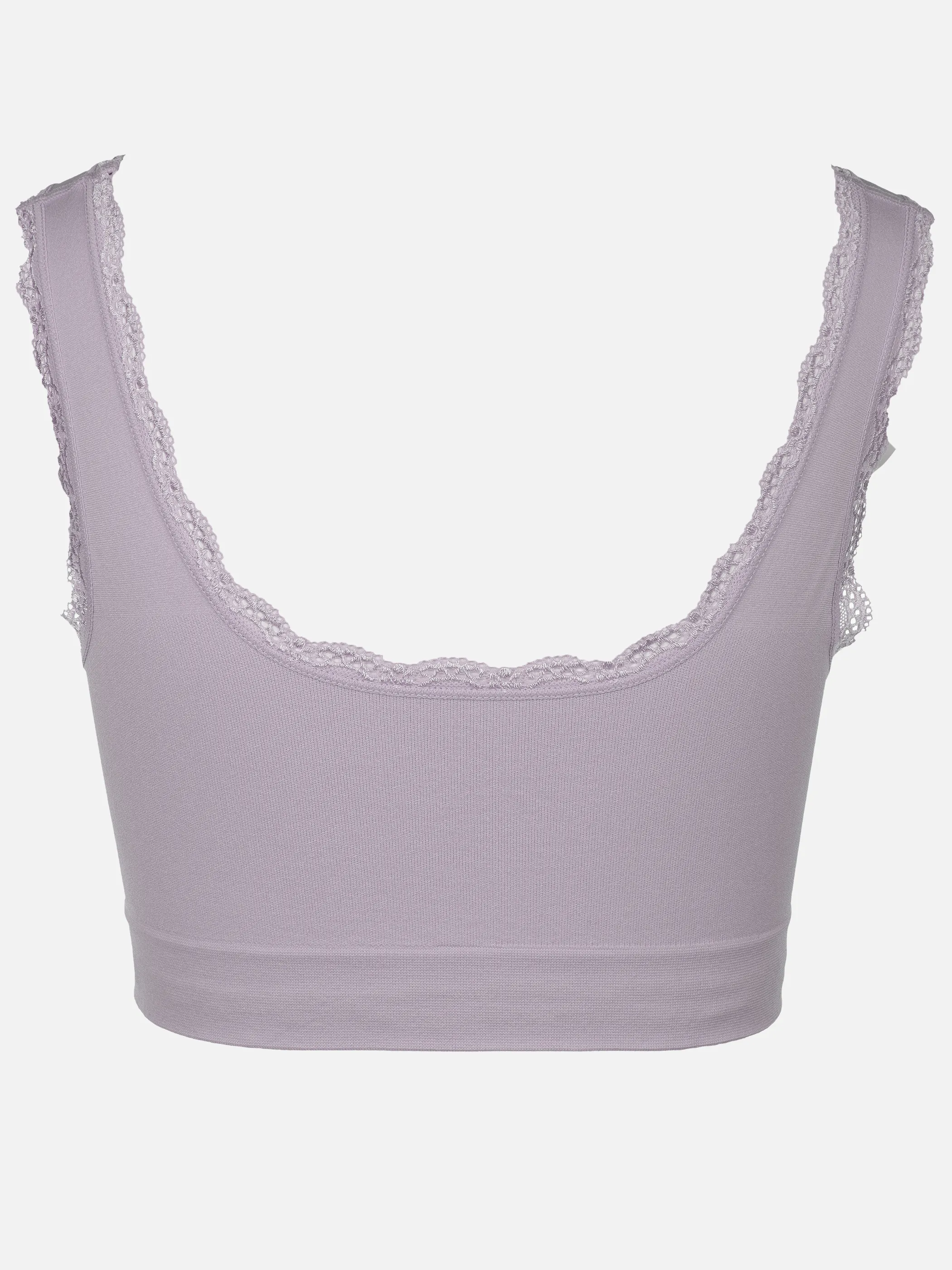 Sure Da. Bustier Seamless mit Spitze Grau 905034 GRAU 2