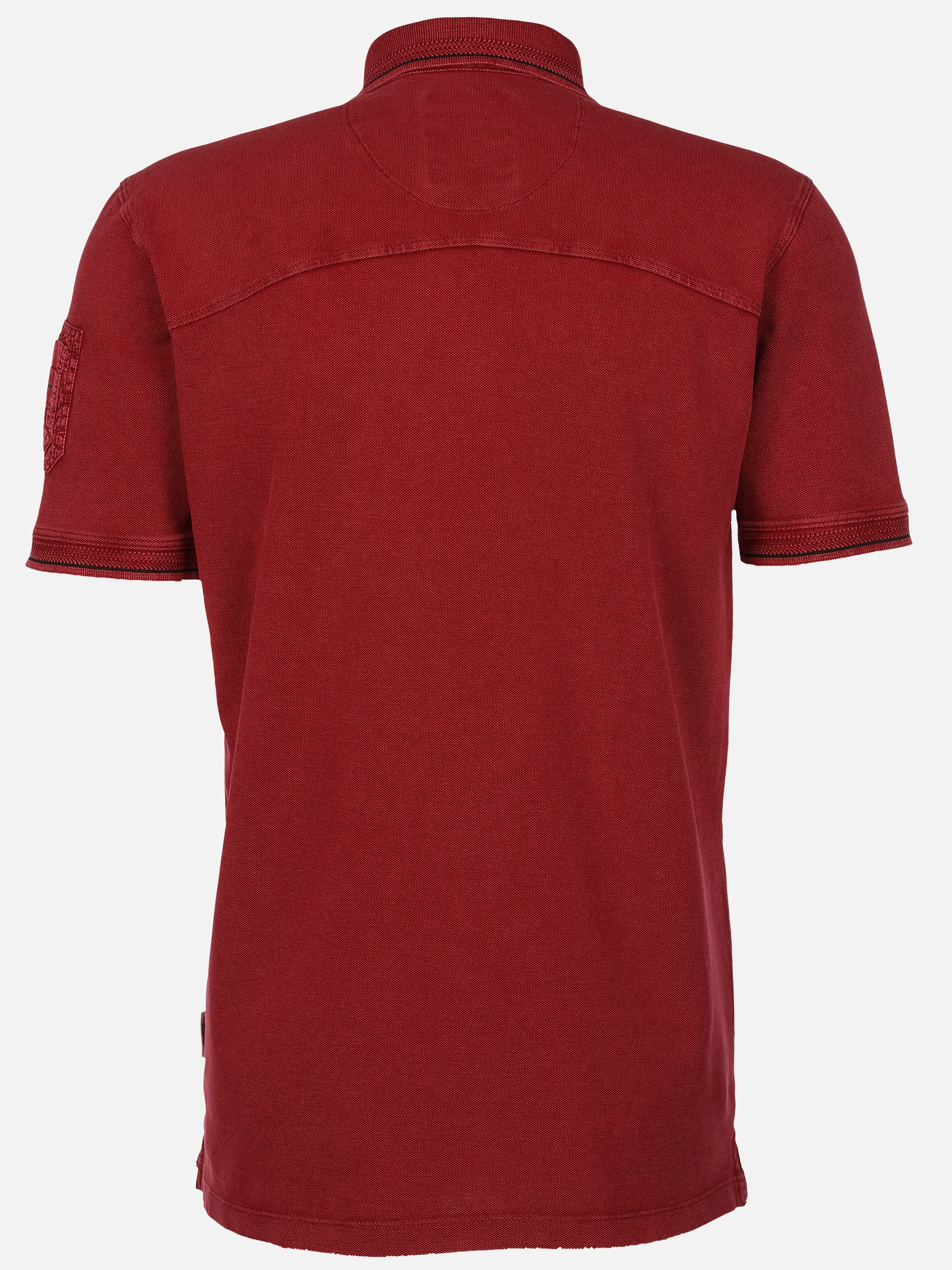 Southern Territory He. Poloshirt 1/2 Arm Logo washer Rot 922739 DARK RED 2