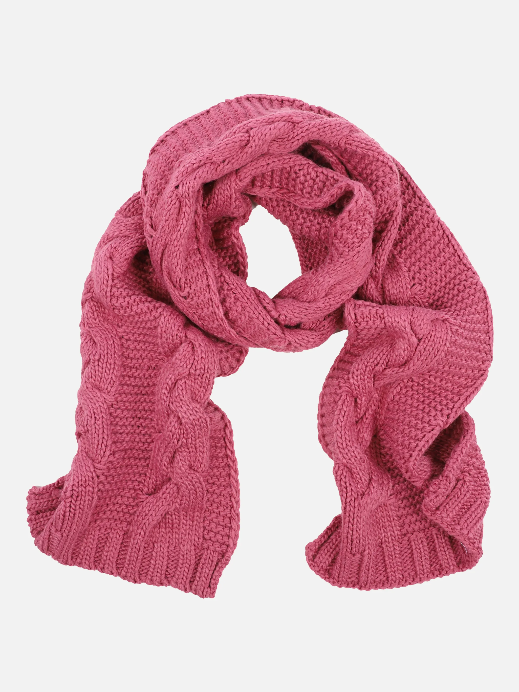 Sure Da-Strickschal uni Lila 869044 BROMBEERE 1