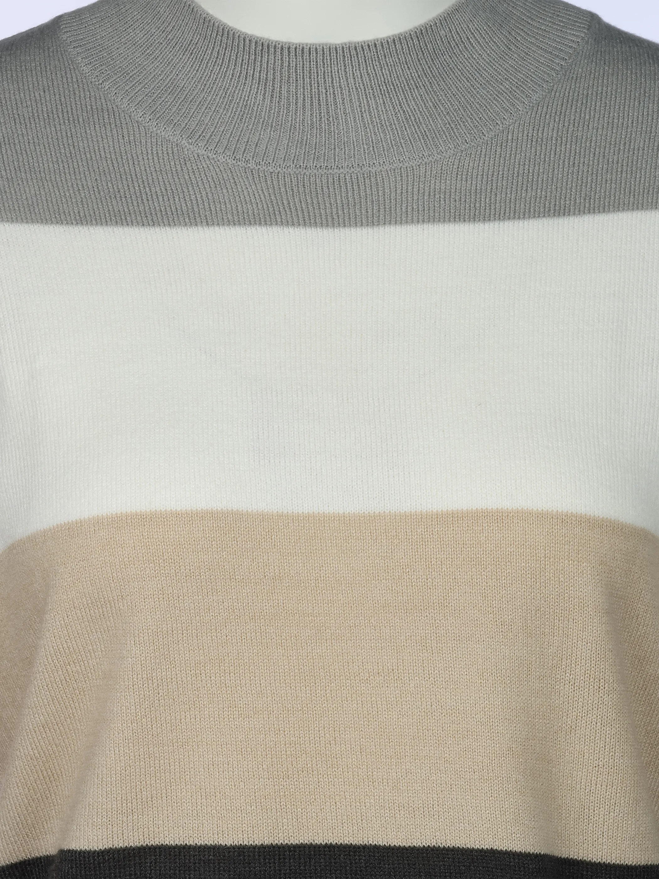 Sure Da-Pullover "Cashmere like" Blau 912698 GREY BLACK 3