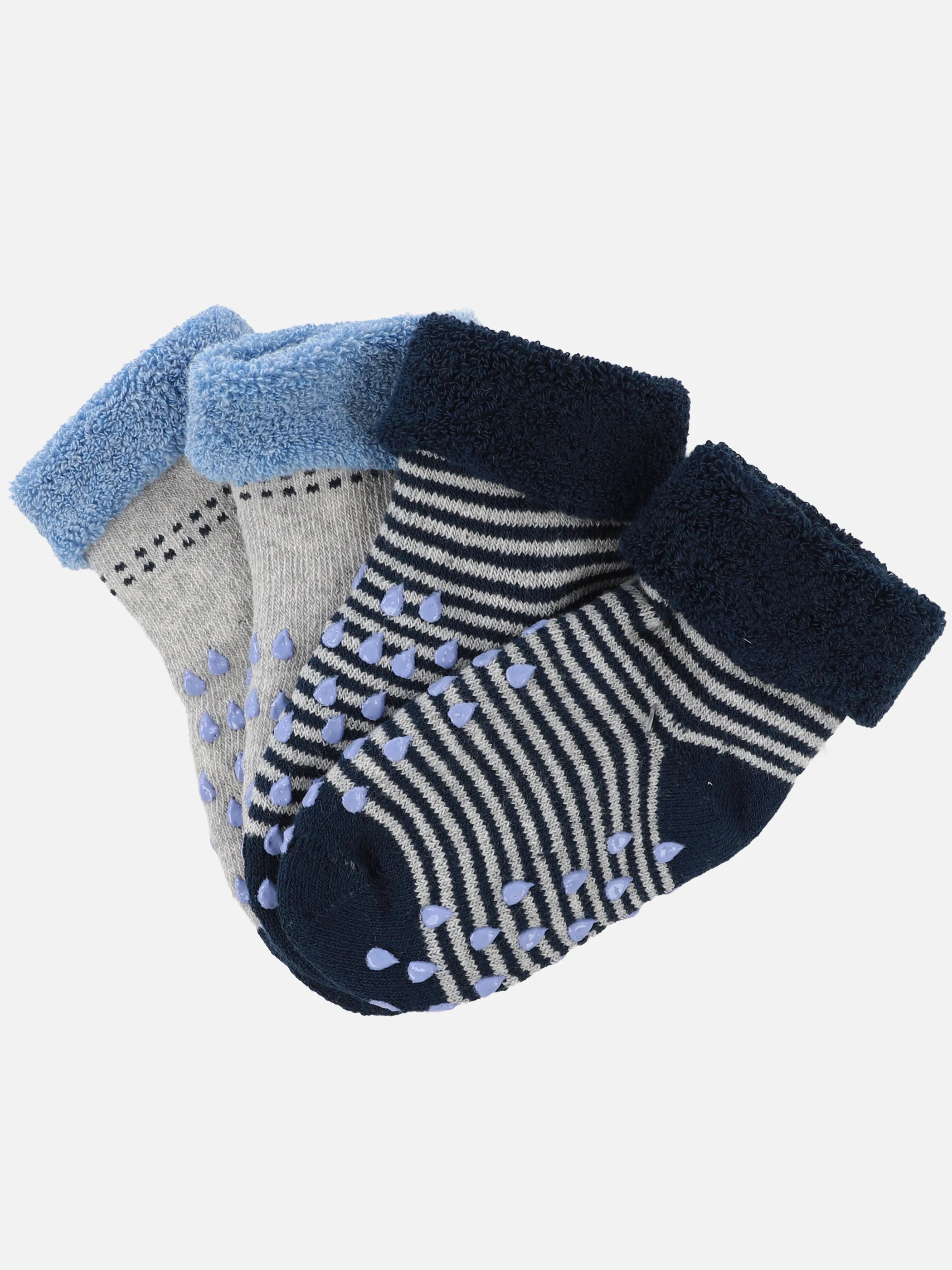 Camano 1106008 Baby ABS Socken 2er Pa Blau 861566 5801 1