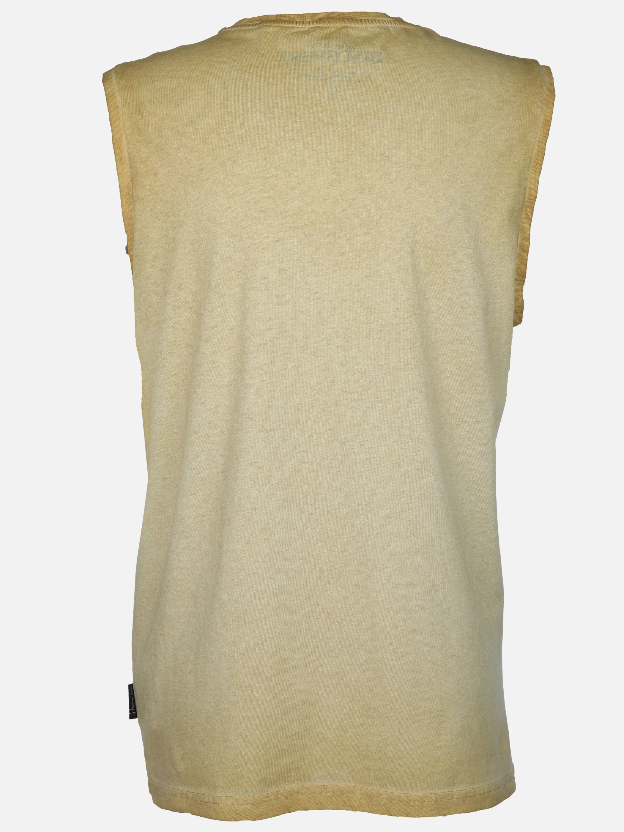Southern Territory He. Muscleshirt washer print Gelb 910625 GELB 2