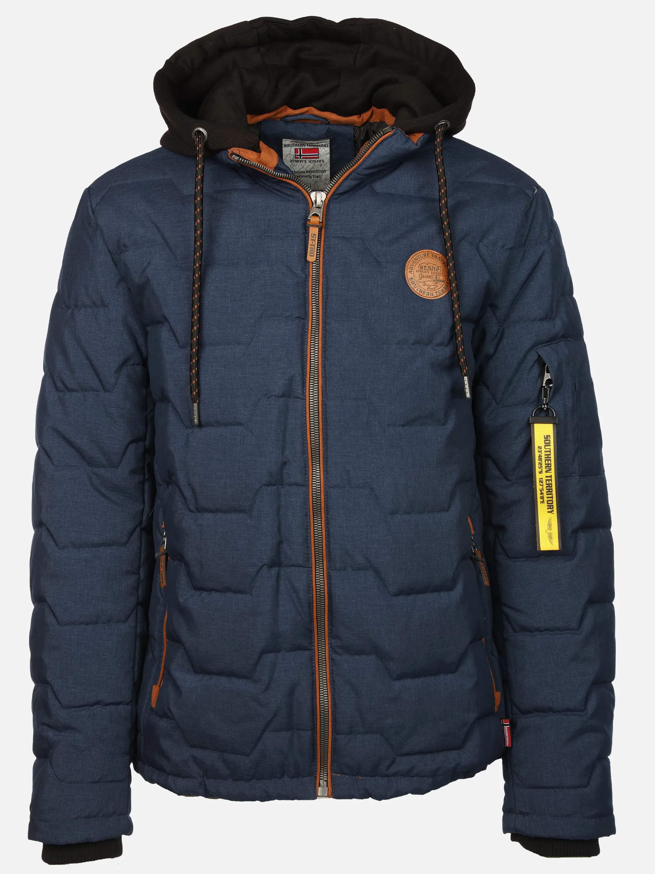 Southern Territory He. Steppjacke melange Blau 912700 1000 1