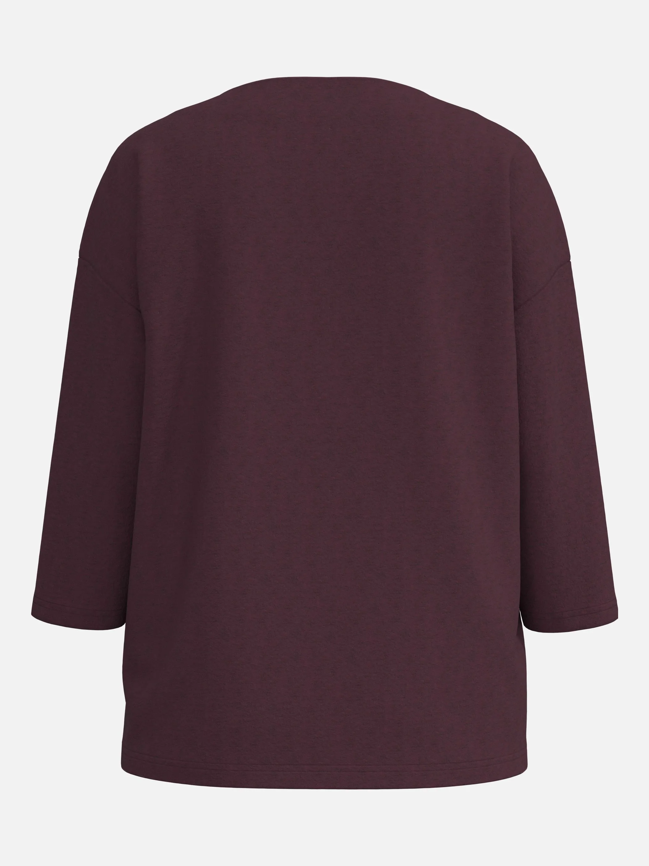 Sure Da-Flausch-Shirt 3/4 Arm Rot 930031 BURGUNDMEL 2