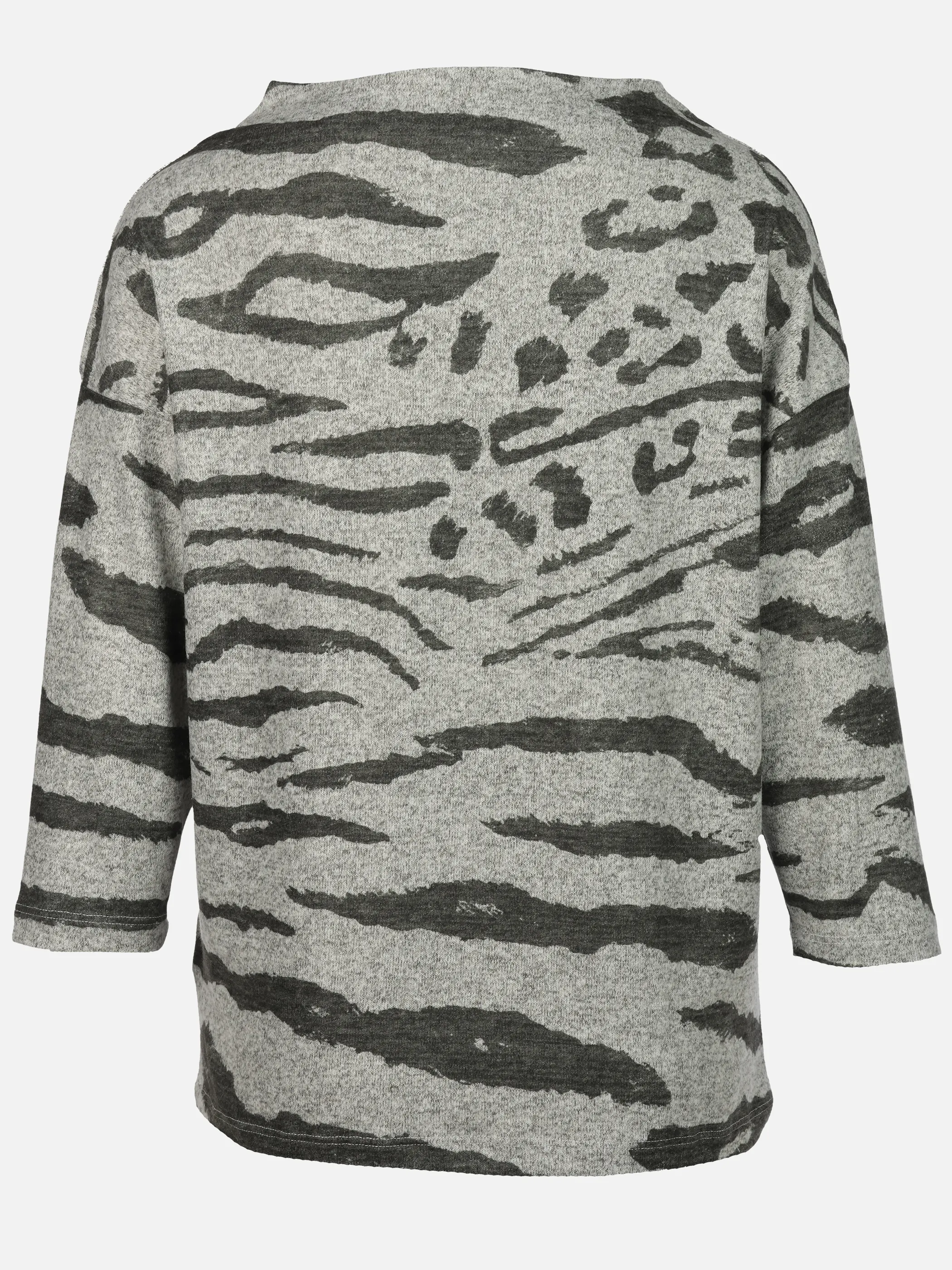 Sure Da-Flausch-Shirt m. Print Grau 914554 SILBERMEL 2